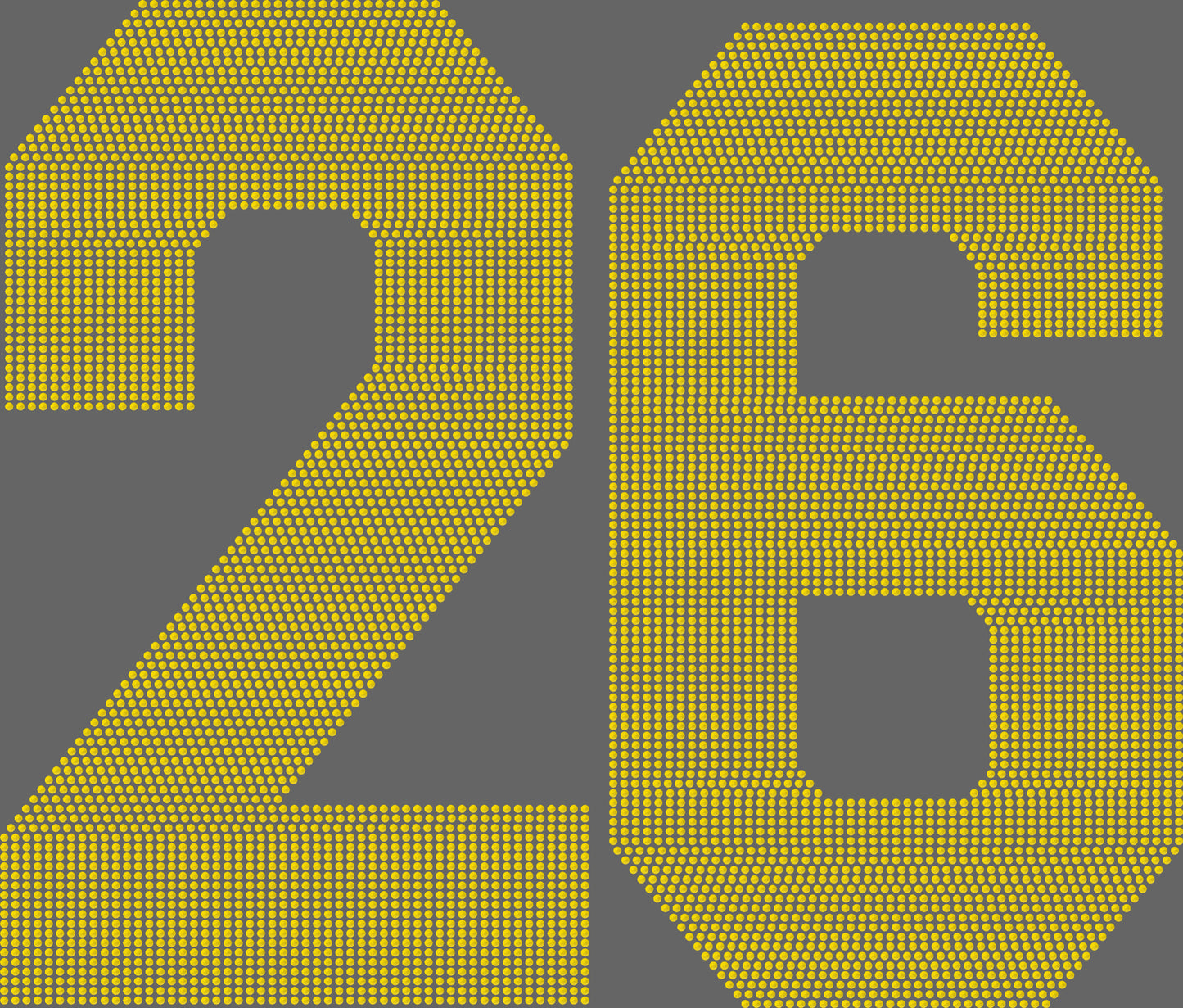 26 1-Color Approximately 11" Wide Spangle Transfer