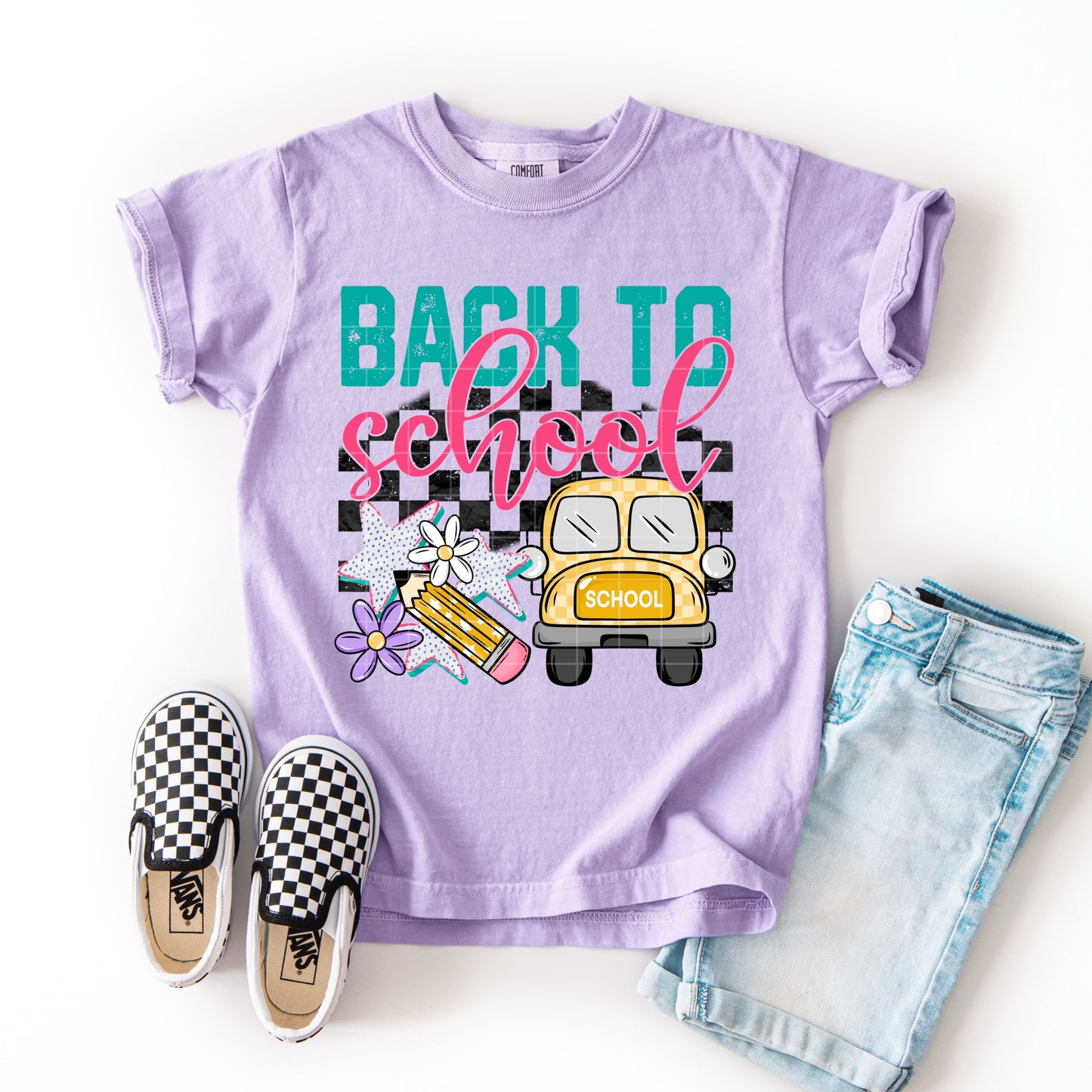 Back to School Ready to Press DTF Transfers Sublimation Transfers