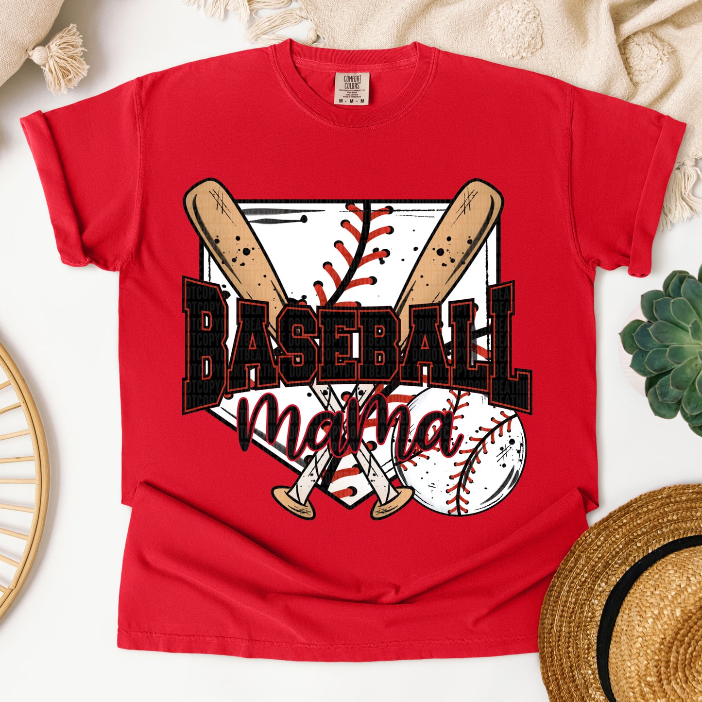 Baseball Mama Ready to Press DTF Transfers Sublimation Transfers