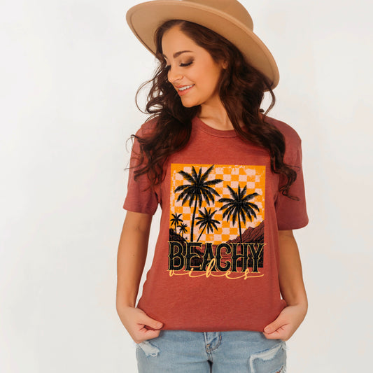 Beachy Vibes Summertime Ready to Press Transfer