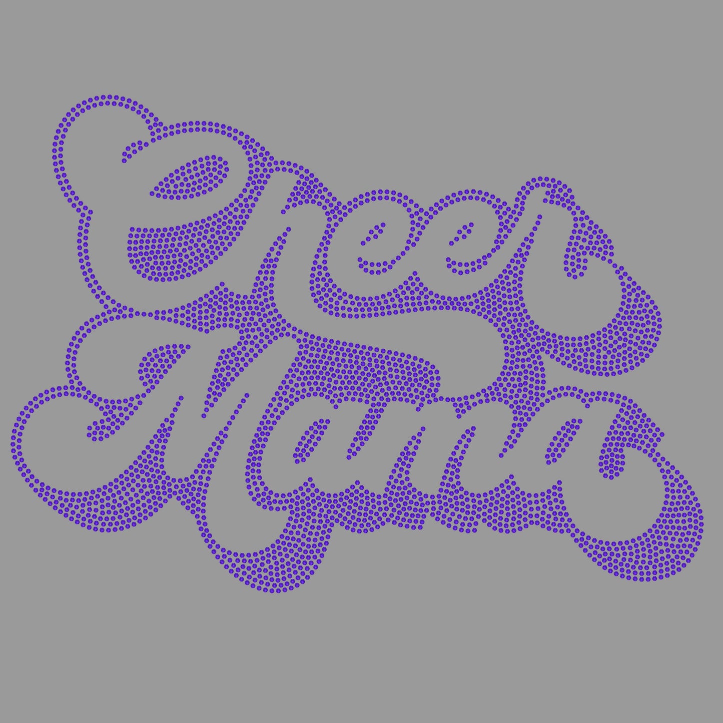 Cheer Mama 11" Wide Spangle Ready to Press Spangle Transfer Sparkle Bling