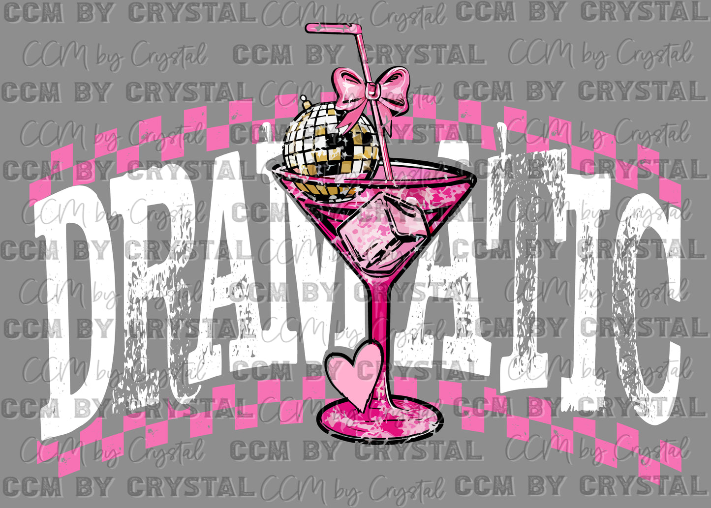 Dramatic Ready to Press Transfer DTF Transfer