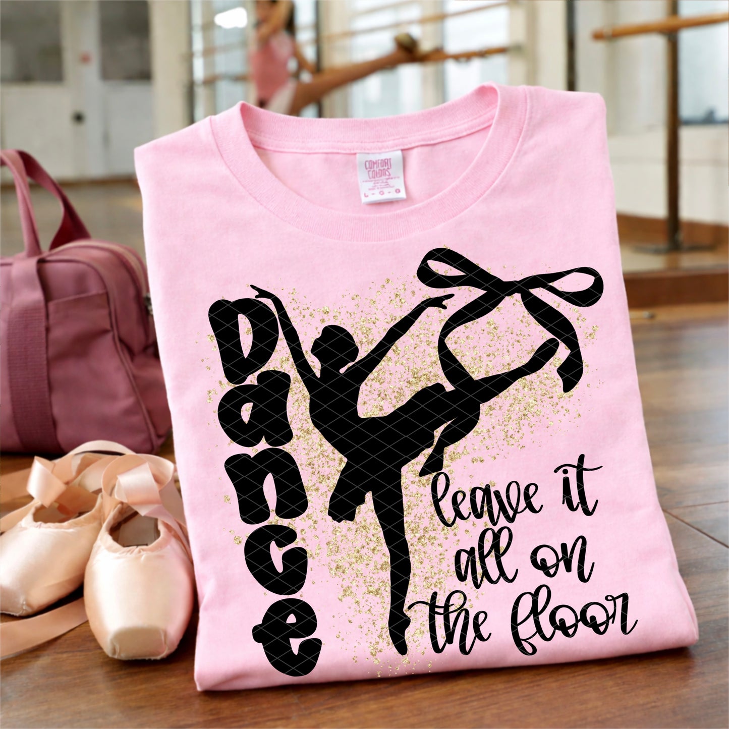 Dance Leave it all on the Floor Ready to Press Instant Peel DTF Transfers Sublimation Transfers