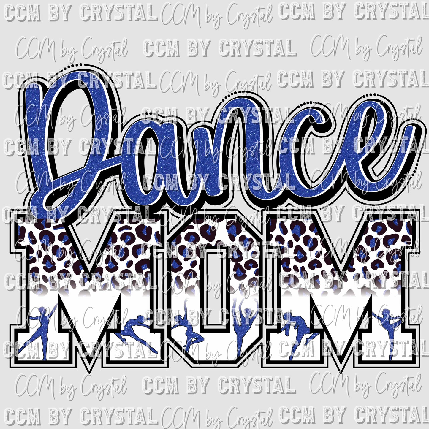 Dance Mom Blue Ready to Press Transfer