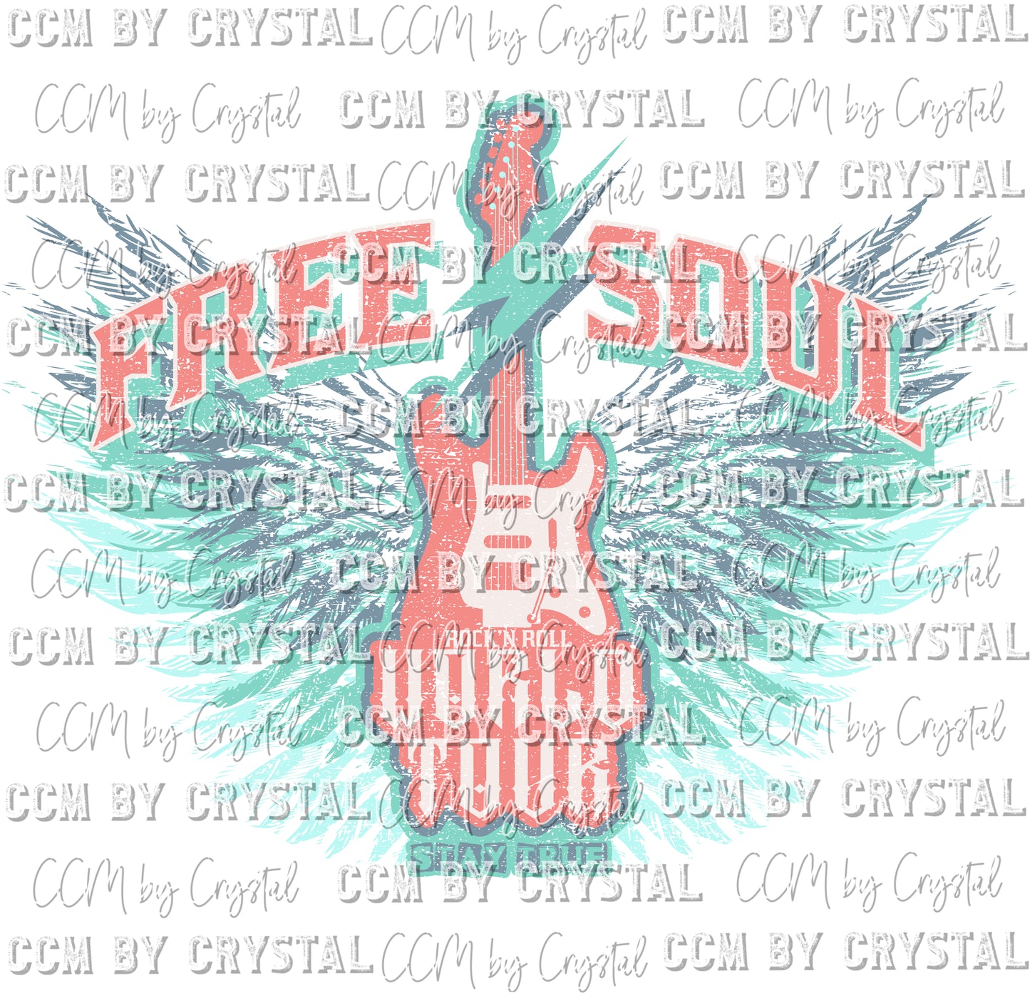 Free Soul Wings Ready to Press Transfer