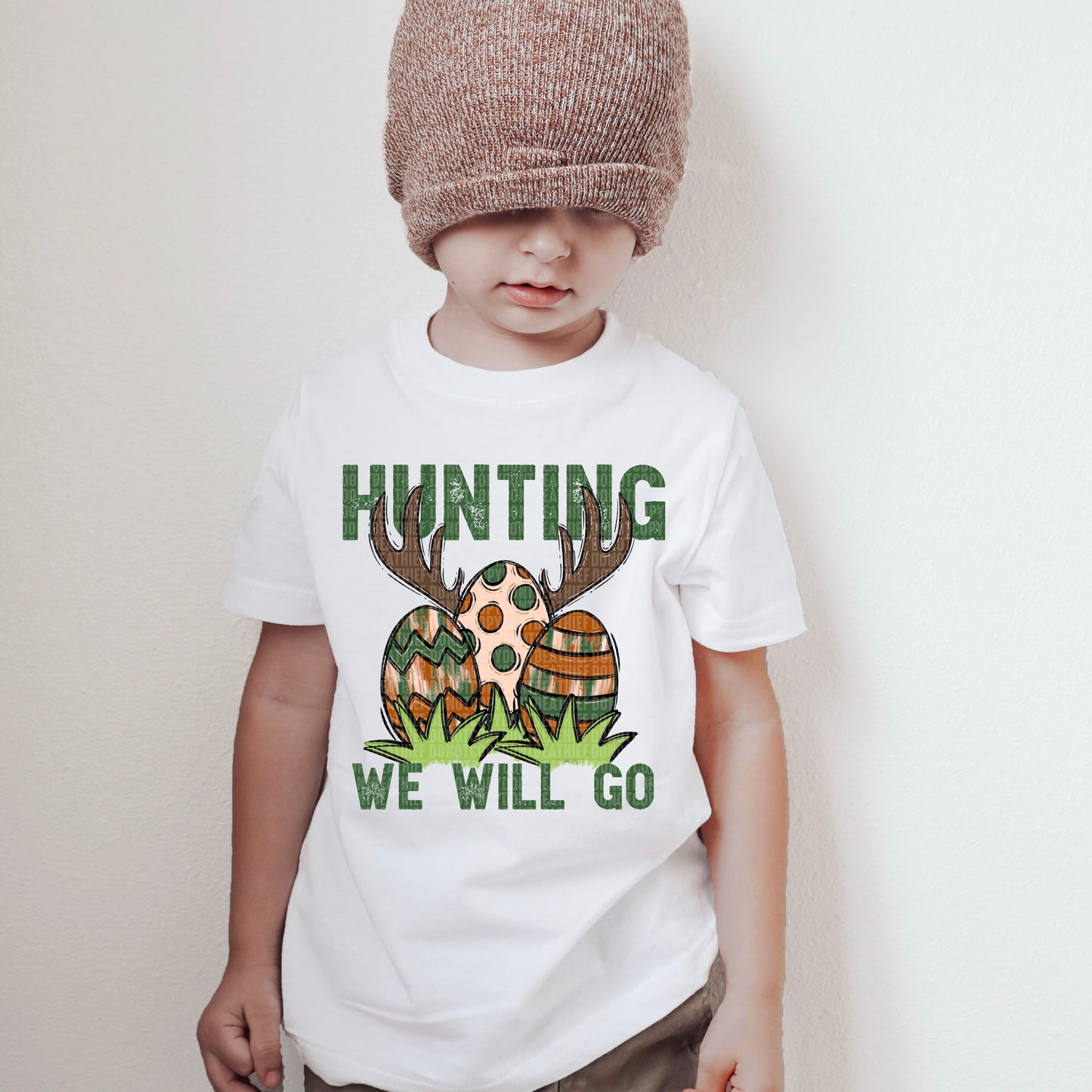 Hunting We Will Go Easter Ready to Press Transfer DTF Transfer Sublimation Transfer