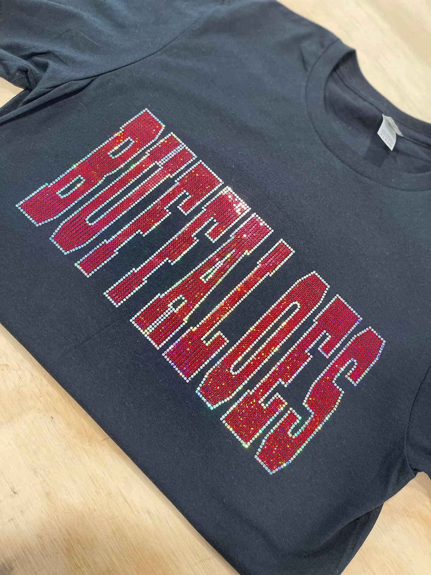 Hornets Bling Adult SHORT SLEEVE T-Shirt