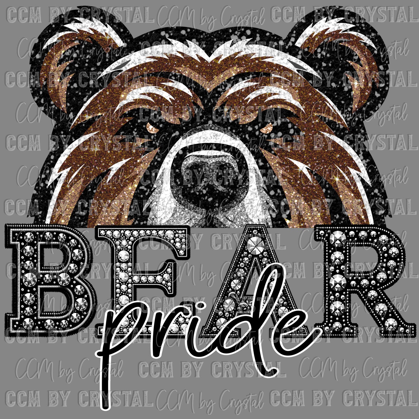 Bear Pride PNG Digital File ONLY
