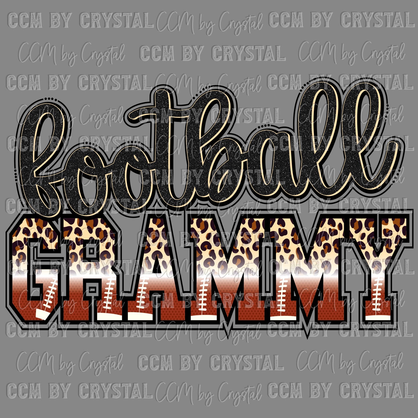 Grammy Football Ready to Press Transfer DTF Transfer Sublimation Transfer