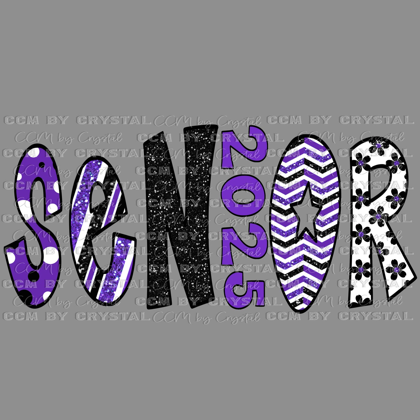 Senior 2025 PNG Digital File ONLY