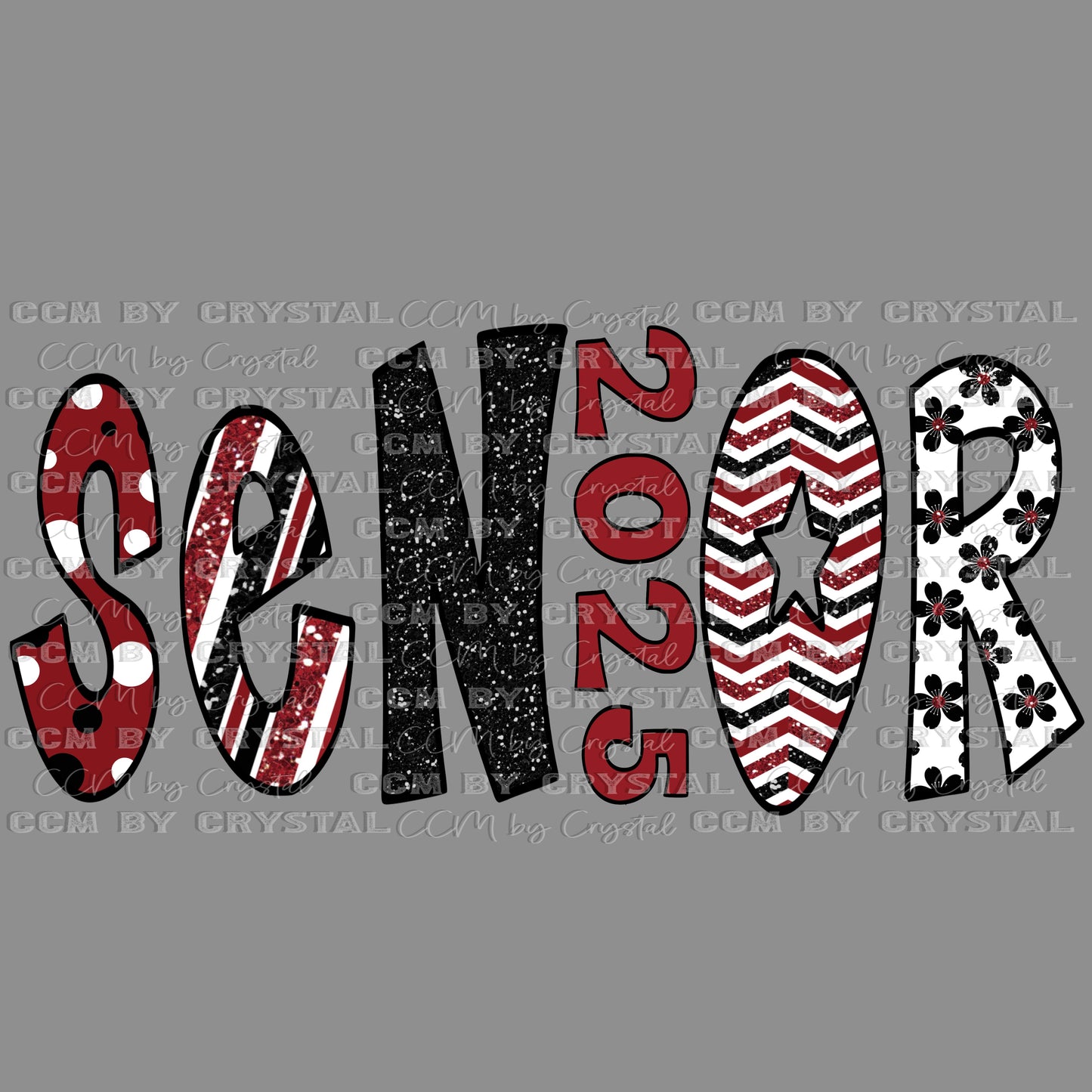 Senior 2025 Ready to Press Transfer DTF Transfer Sublimation Transfer