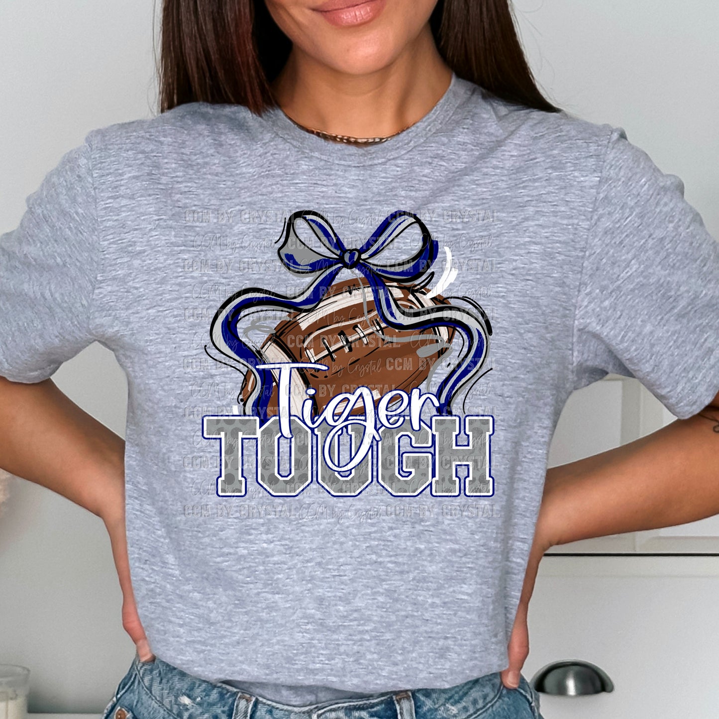 Goliad Tiger Tough Football T-Shirt
