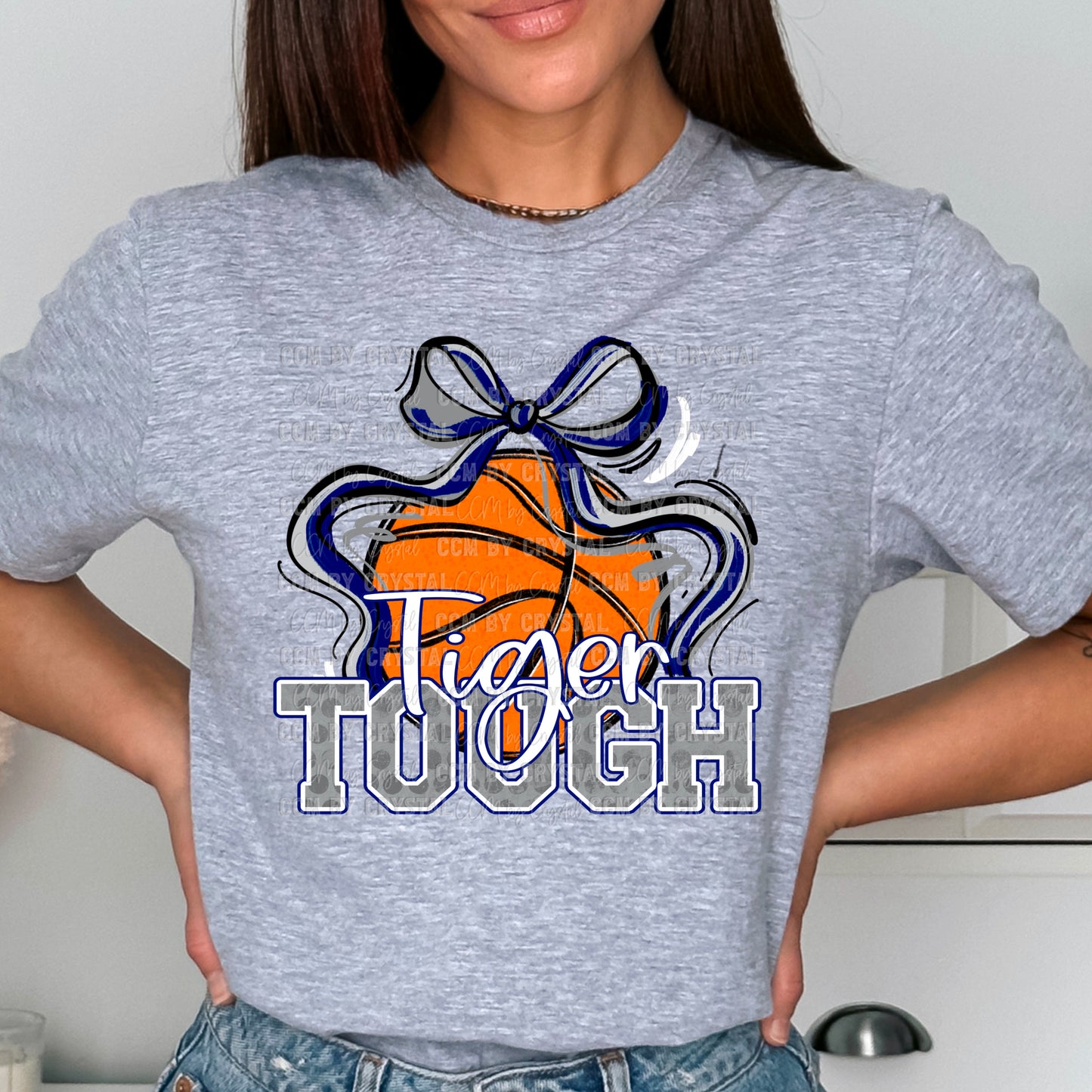 Goliad Tiger Tough Basketball T-Shirt