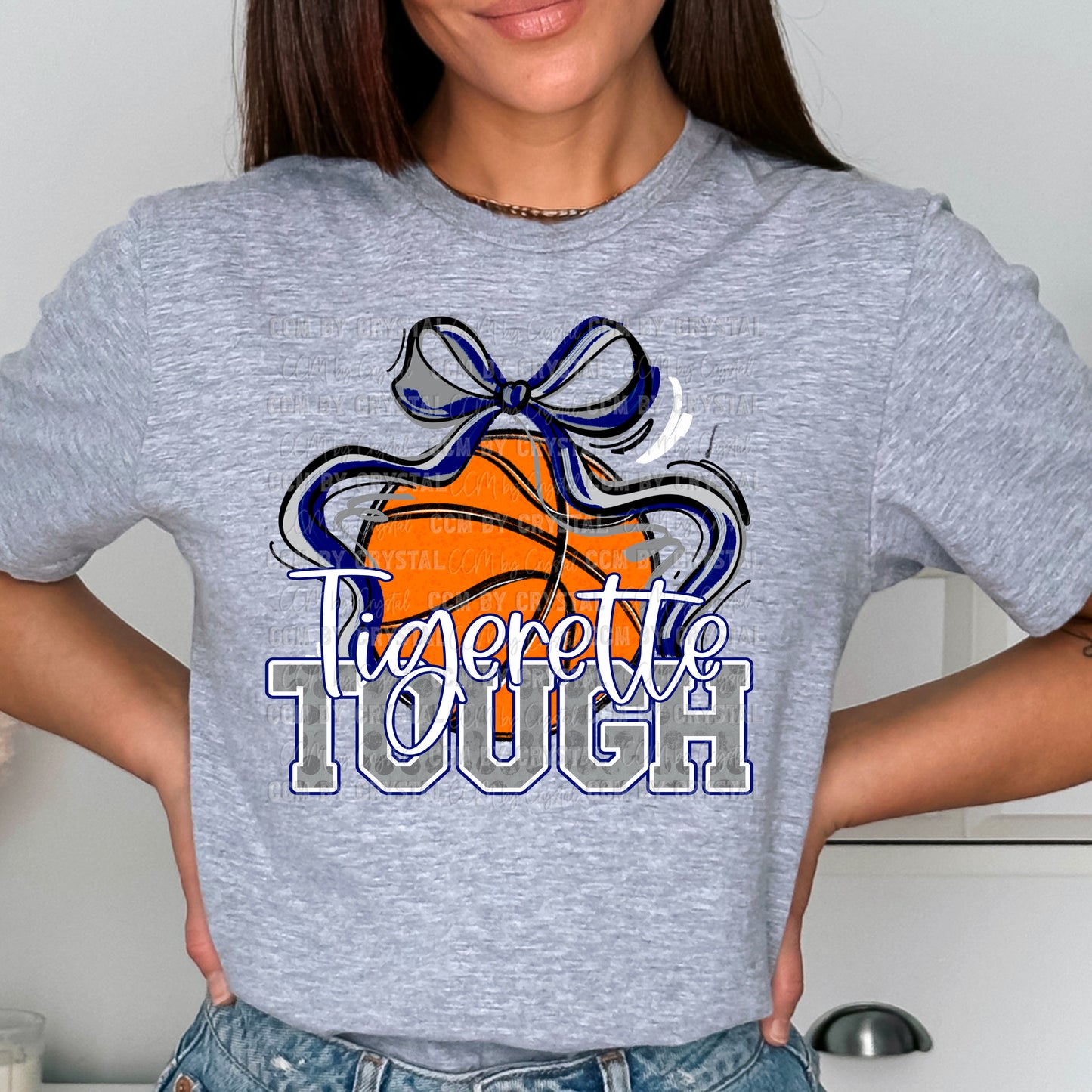 Goliad Tigerette Tough Basketball T-Shirt