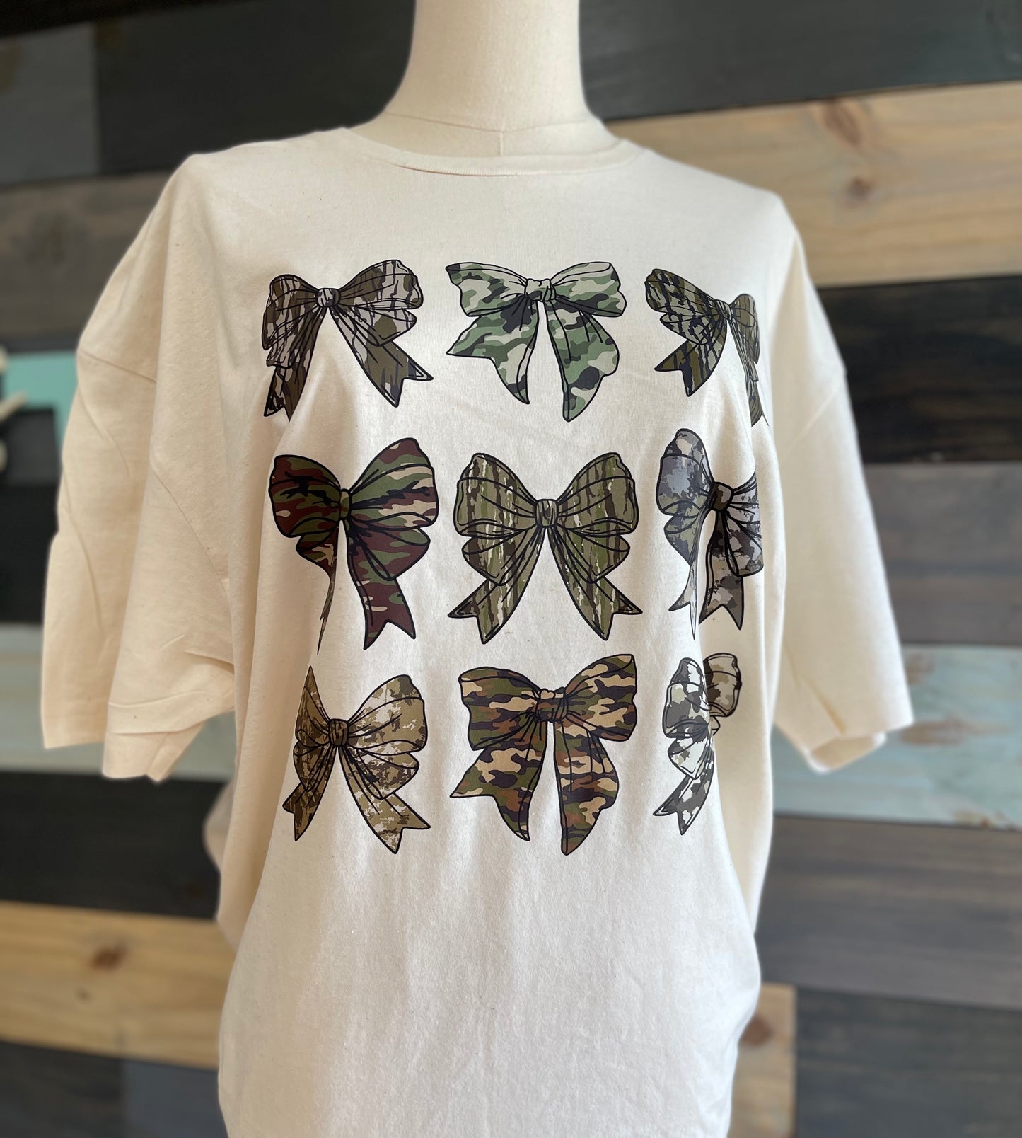 Camo Bows T-Shirt