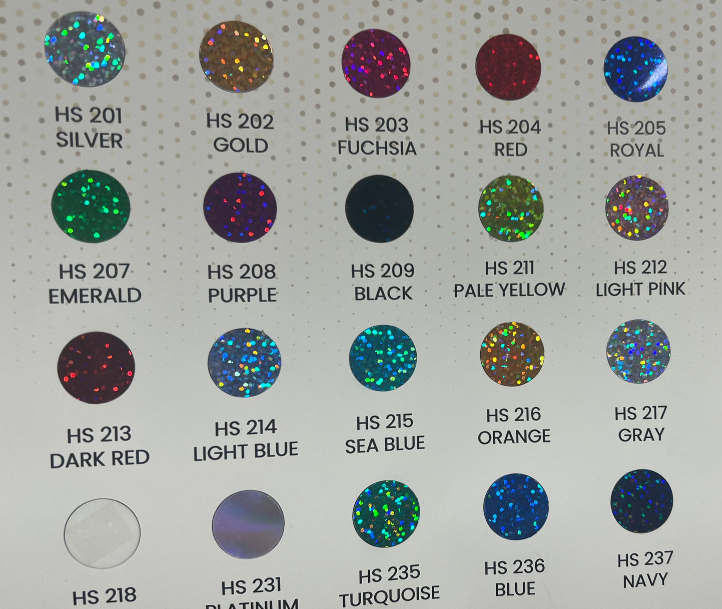 Gobblers 11" 3-Color Ready to Press Spangle Transfer Bling Transfer Sparkle Transfer