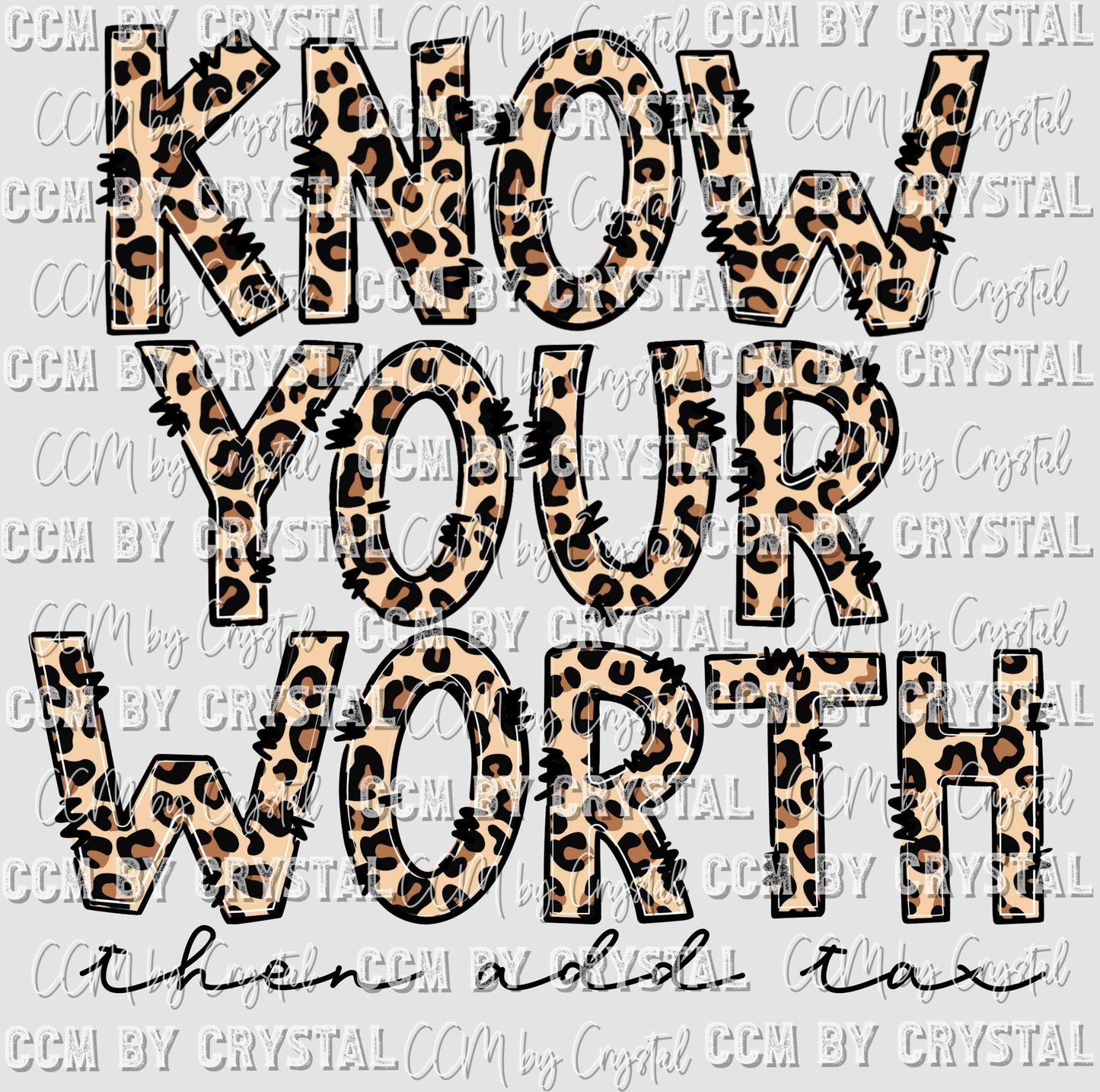 Know Your Worth then Add Tax Ready to Press Transfer