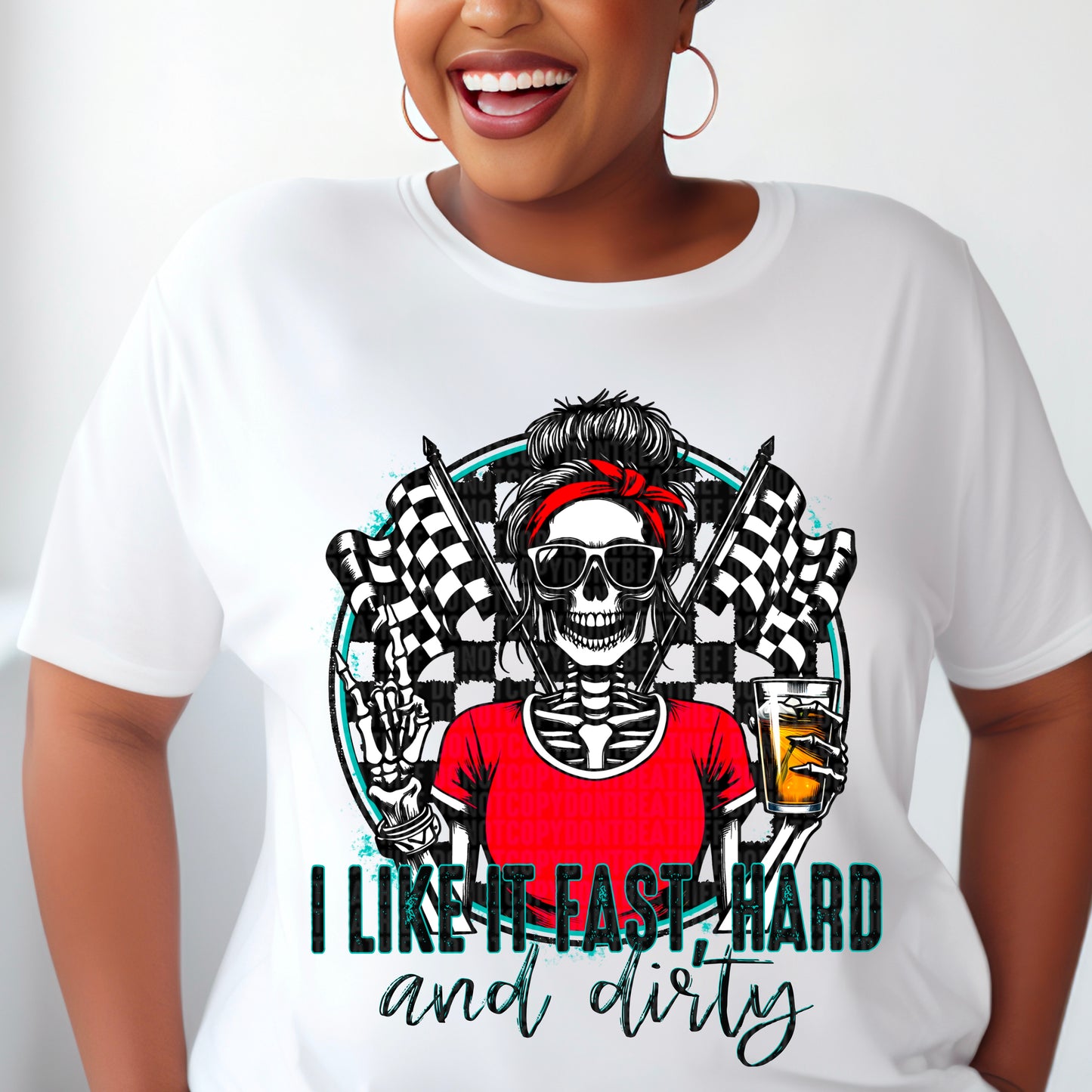 I Like it Fast, Hard and Dirty Ready to Press Transfer