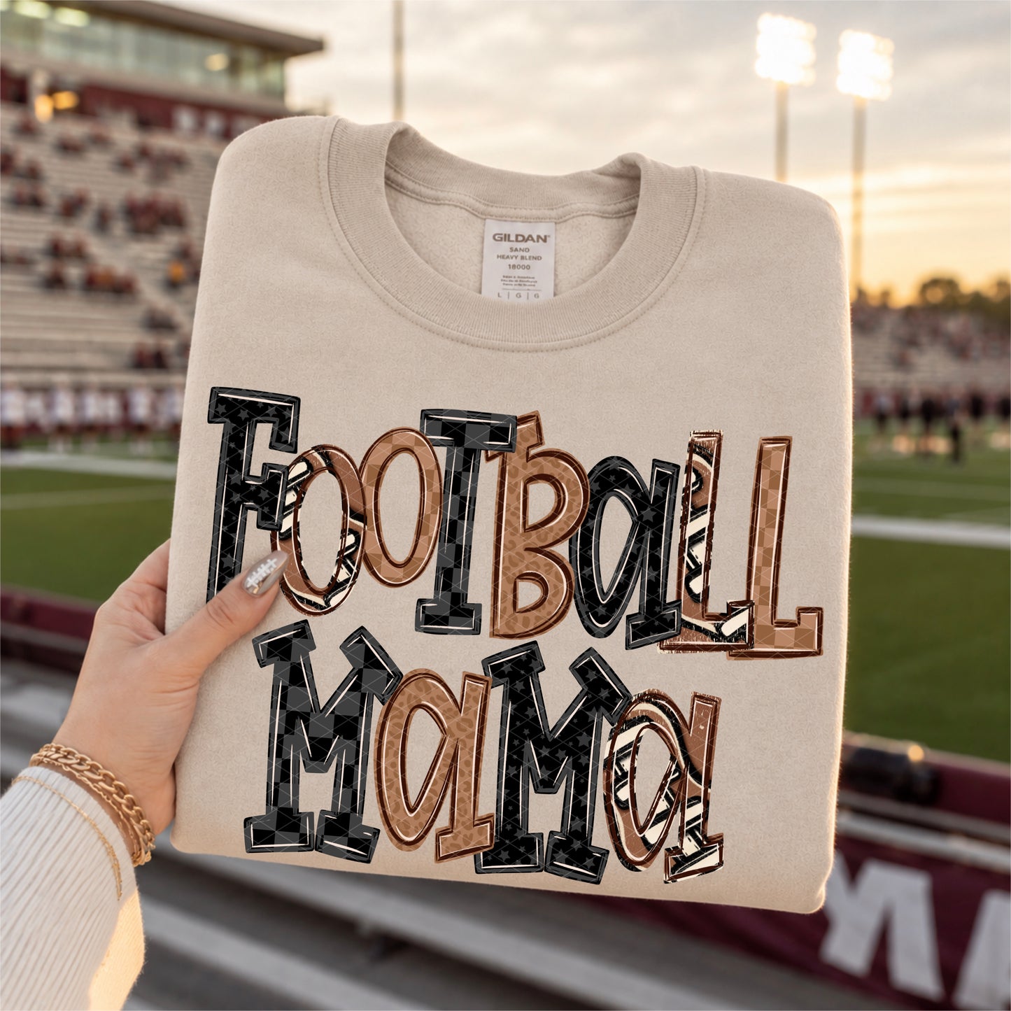 Football Mama Ready to Press DTF Transfers Sublimation Transfers