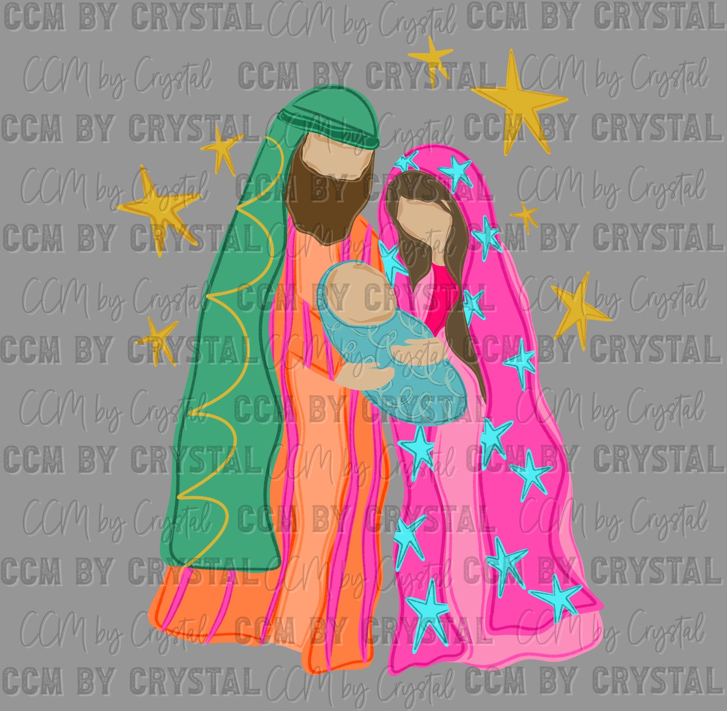 Mary Did You Know? Jesus Christianity Ready to Press Transfer Instant Peel DTF Transfer Sublimation Transfer
