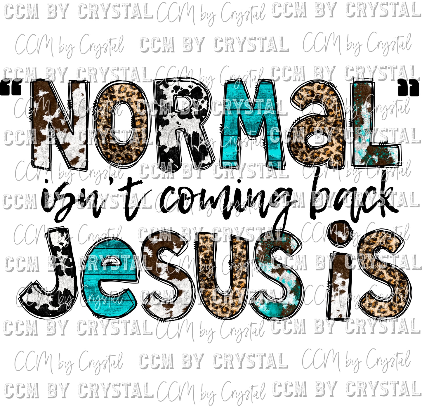 Normal Isnt Coming Back Jesus Is Ready to Press Transfer