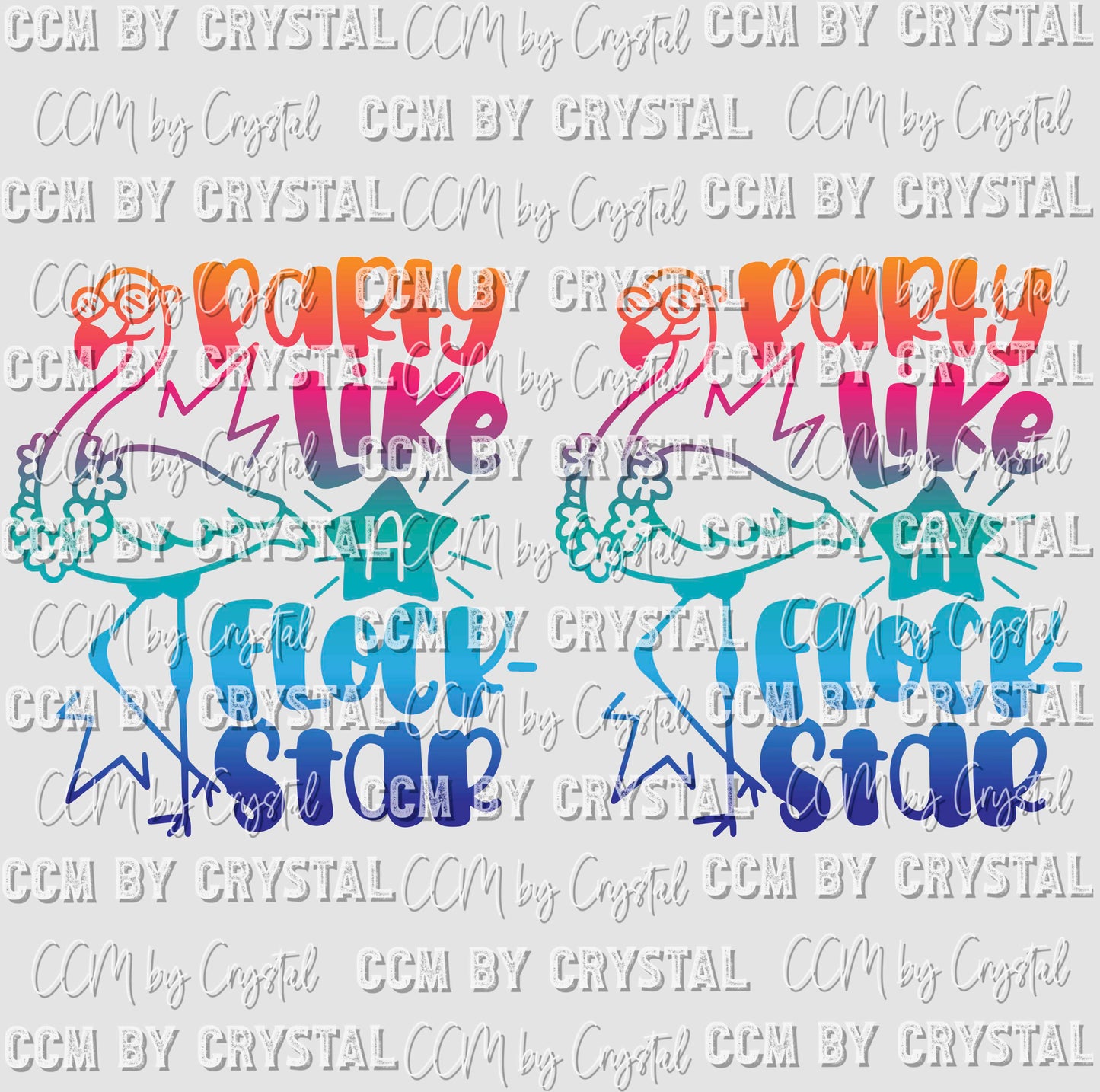 Party Like a Flock Star Ready to Press Transfer