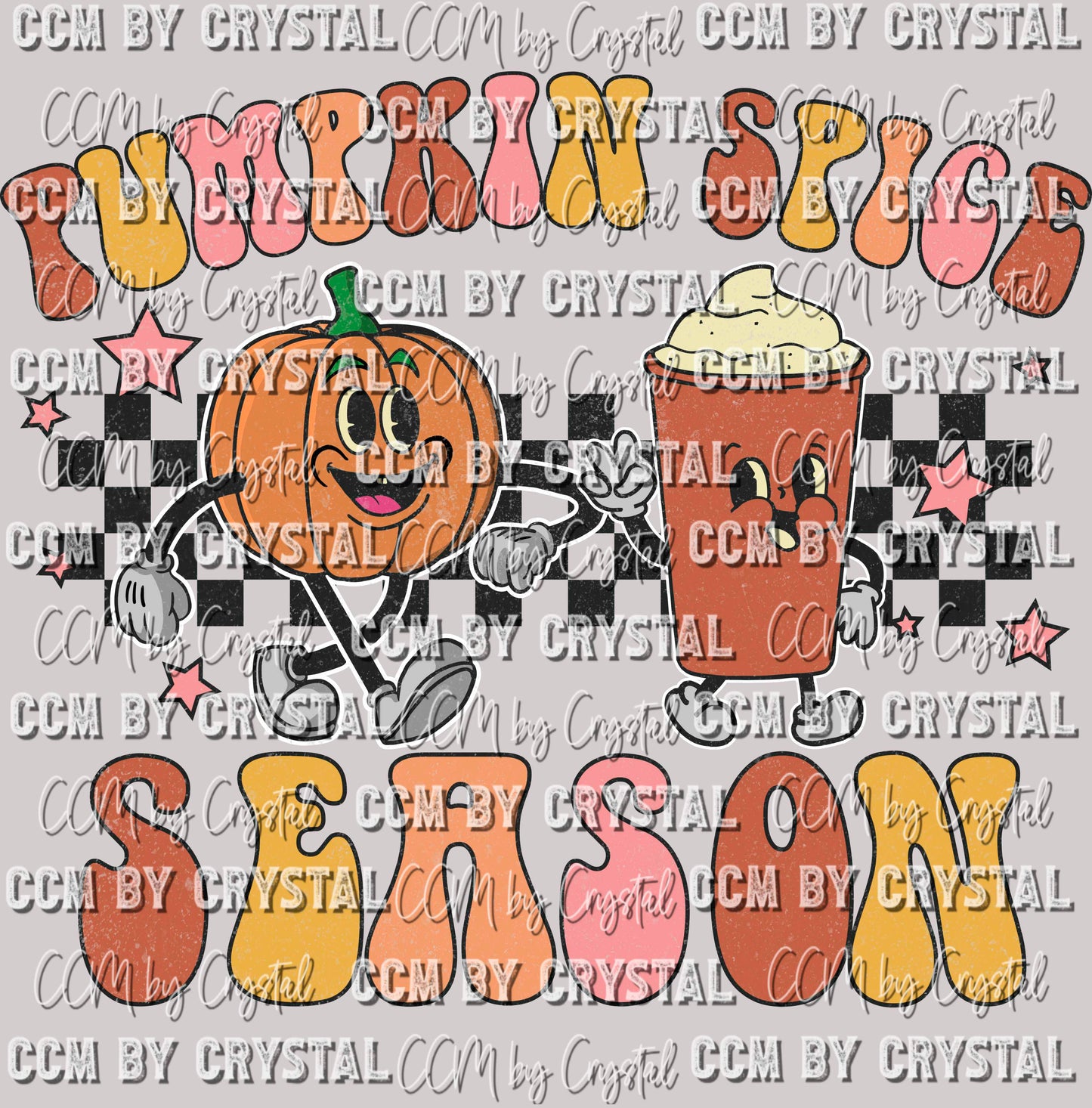 Pumpkin Spice Season Ready to Press Transfer