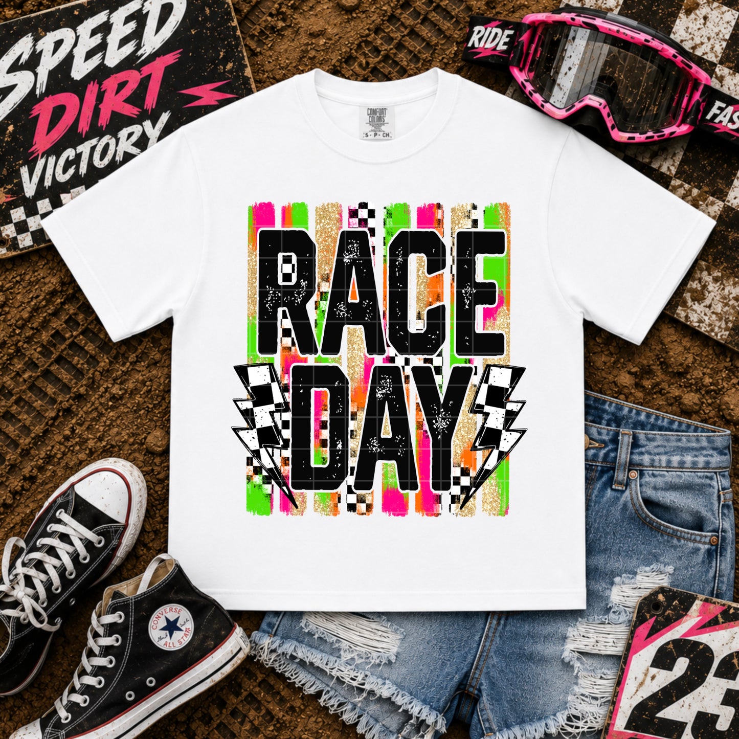 Race Day Ready to Press DTF Transfers Sublimation Transfers