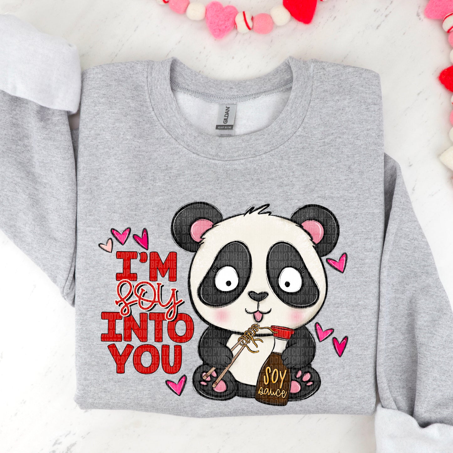 Valentine's Day I'm Soy Into You Ready to Press Transfer