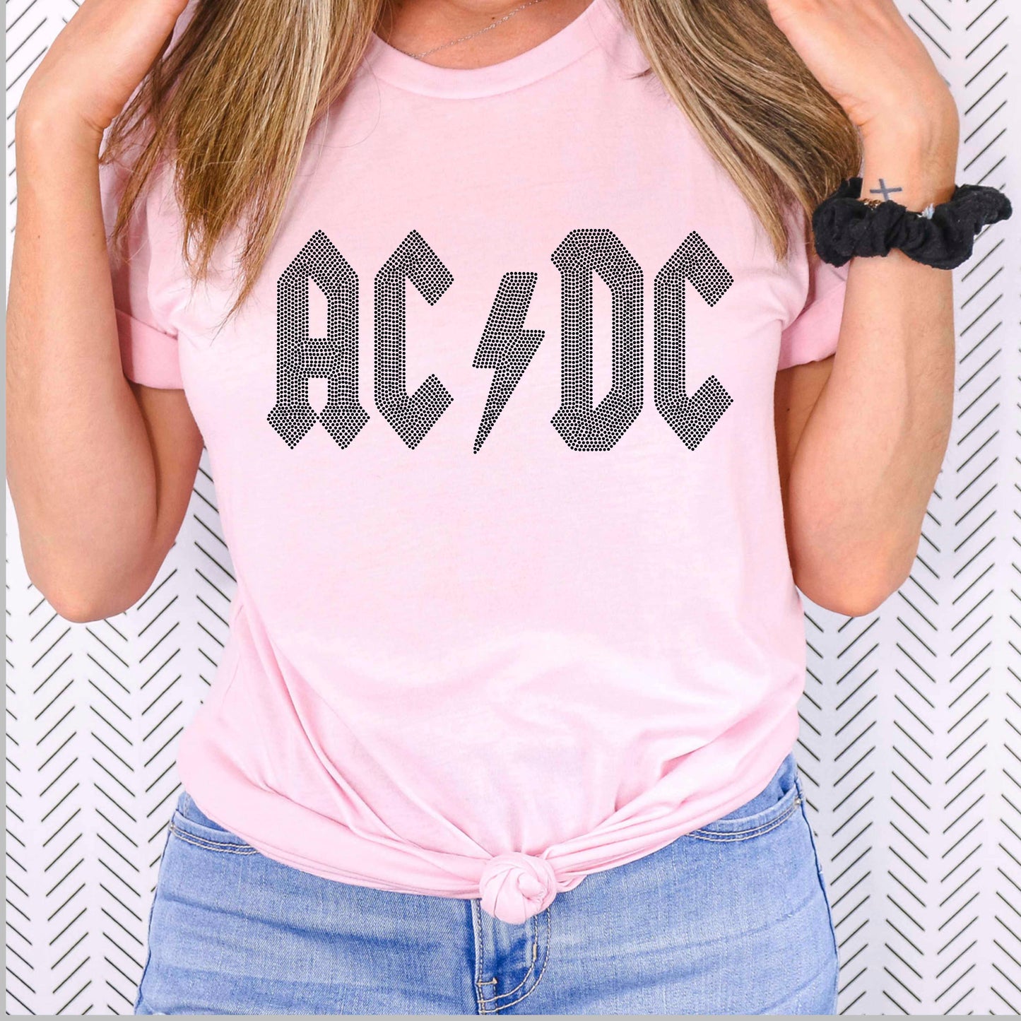 AC Approximately 12" wide 1-Color Ready to Press Spangle Transfer Bling Transfer Sparkle Transfer