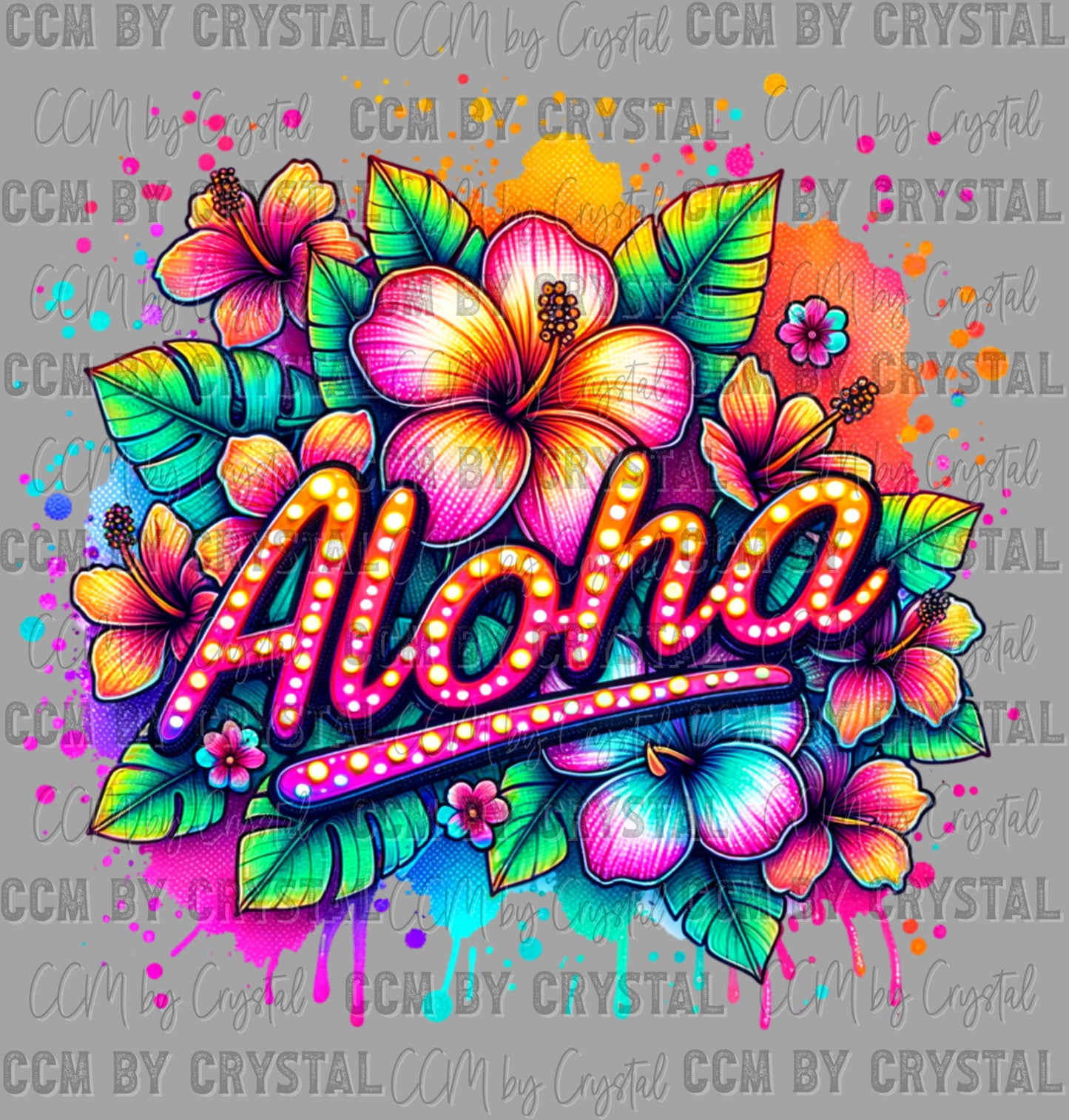 Aloha Ready to Press DTF Transfers Sublimation Transfers