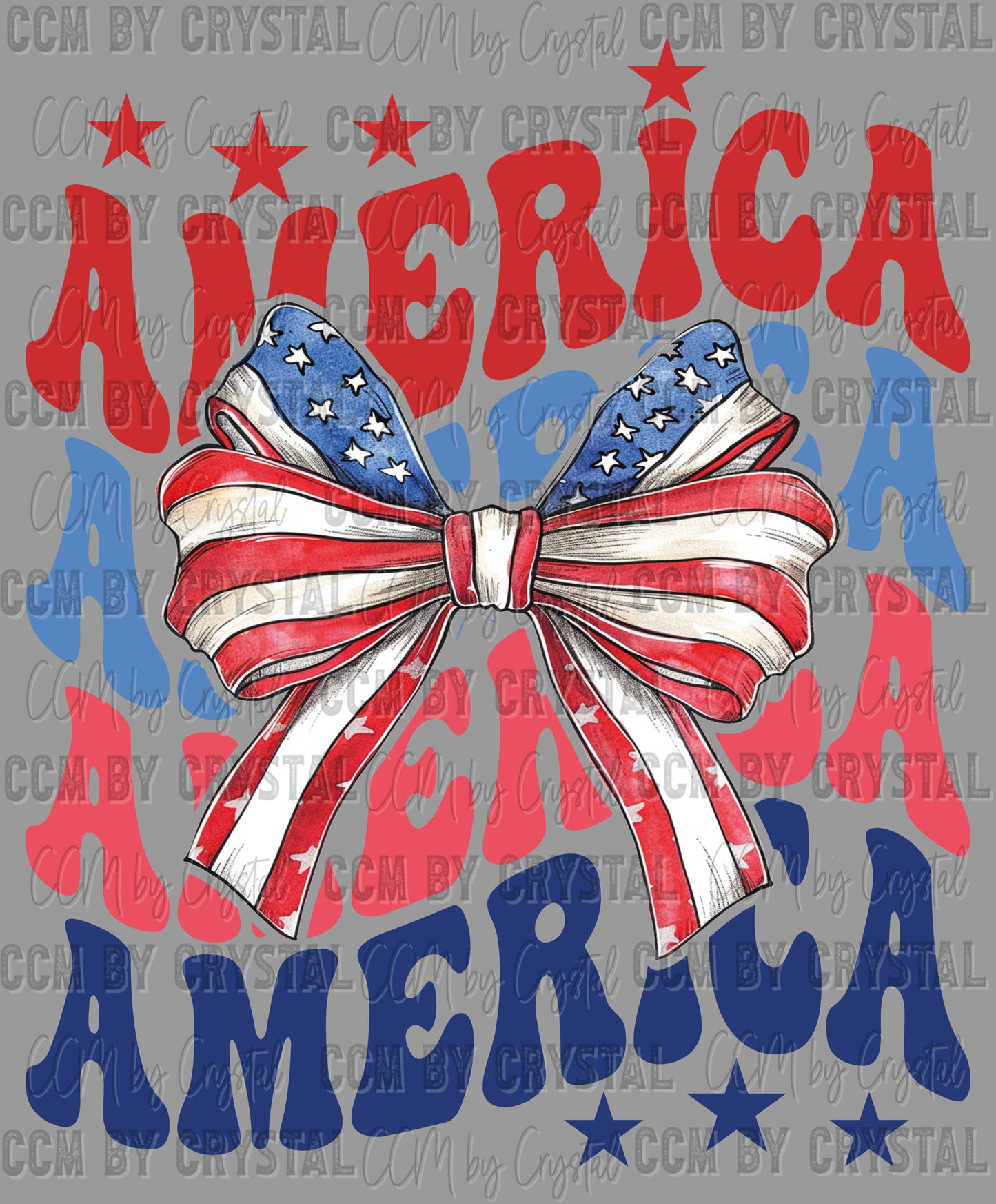 America Fourth of July Ready to Press Transfer DTF Transfer Sublimation Transfer
