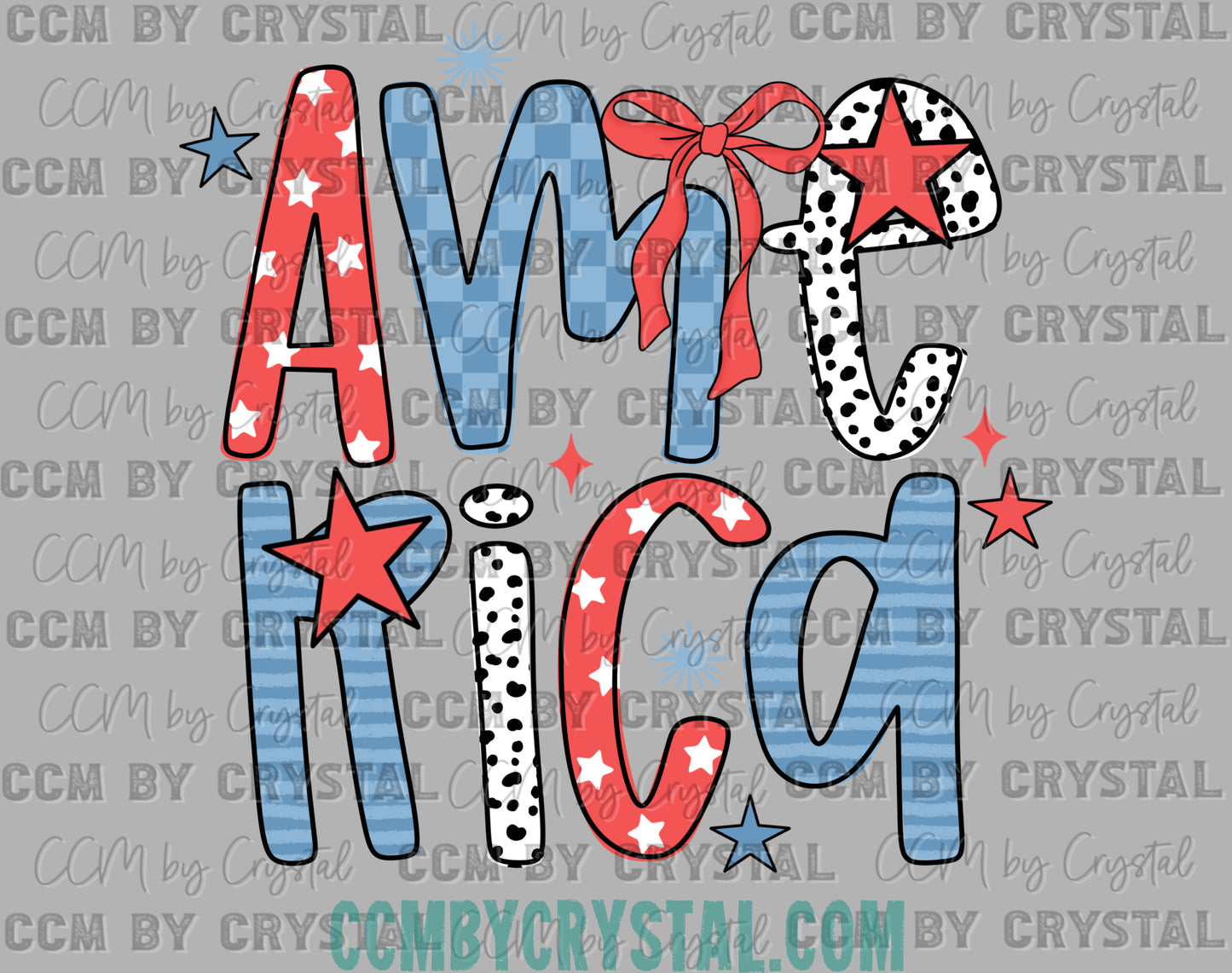 America USA Ready to Press Transfer DTF Transfer Sublimation Transfer
