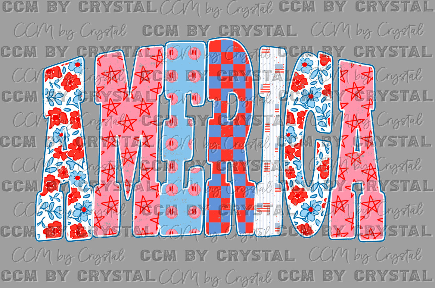 America Patriotic 4th of July Ready to Press Instant Peel DTF Transfers Sublimation Transfers