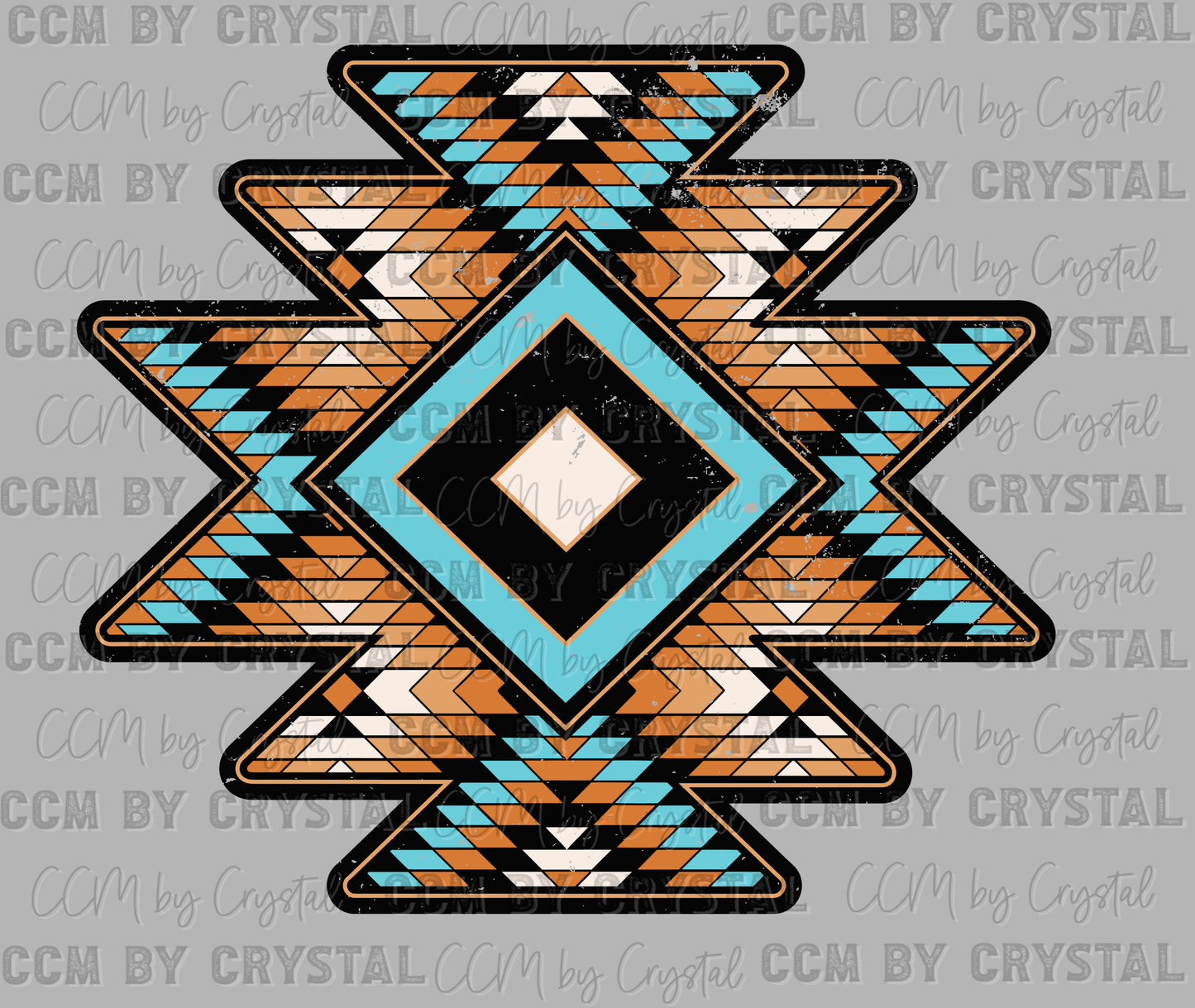 Western Aztec Ready to Press Transfer DTF Transfer Sublimation Transfer