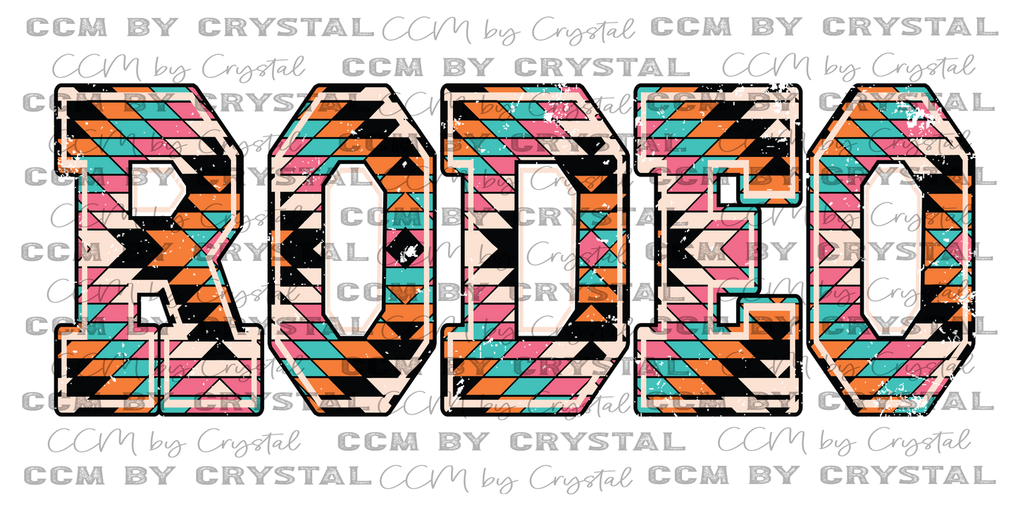 Aztec Rodeo Ready to Press Transfer