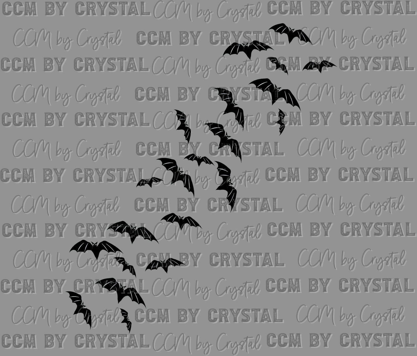 Bats Halloween Ready to Press Transfer DTF Transfer Sublimation Transfer