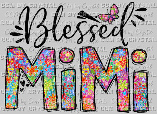Blessed Mimi Ready to Press DTF Transfer Sublimation Transfer