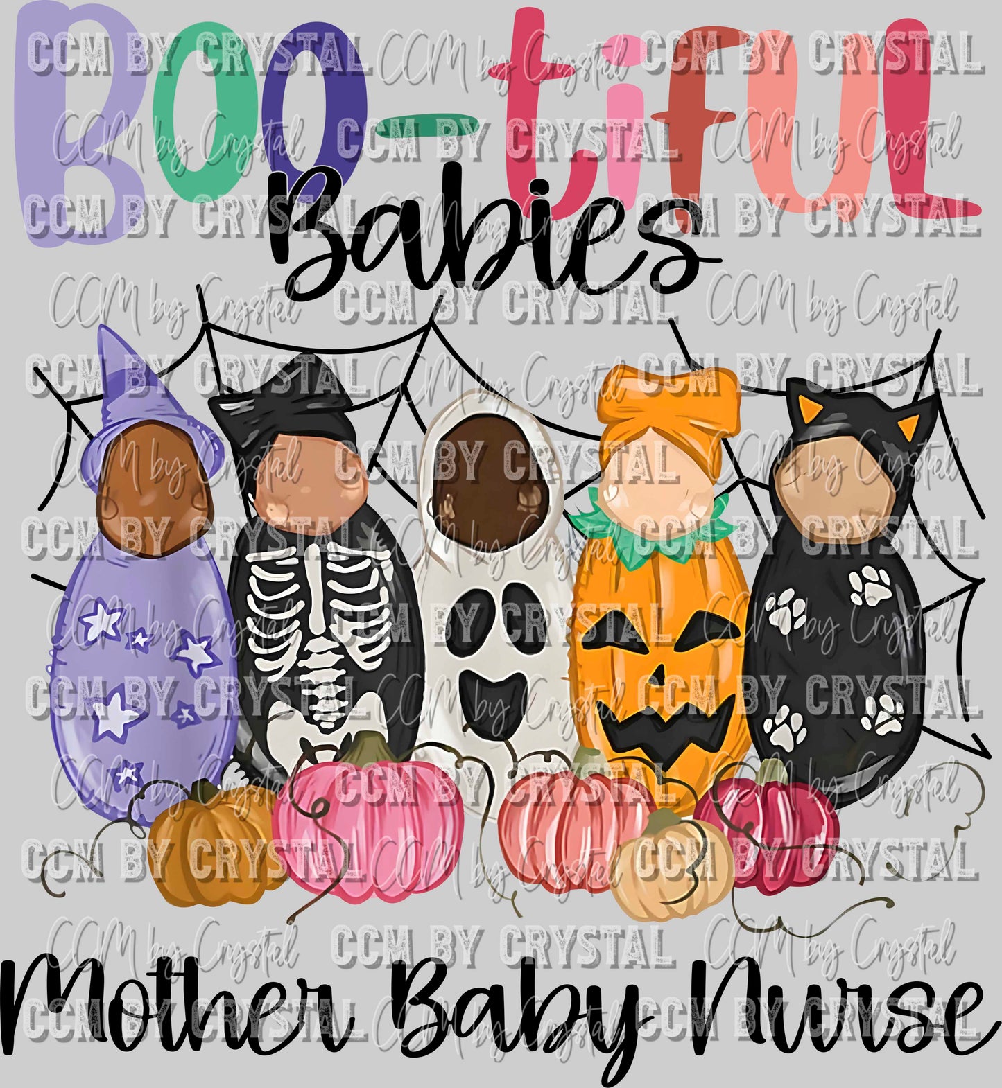 Bootiful Babies Halloween Ready to Press Transfer