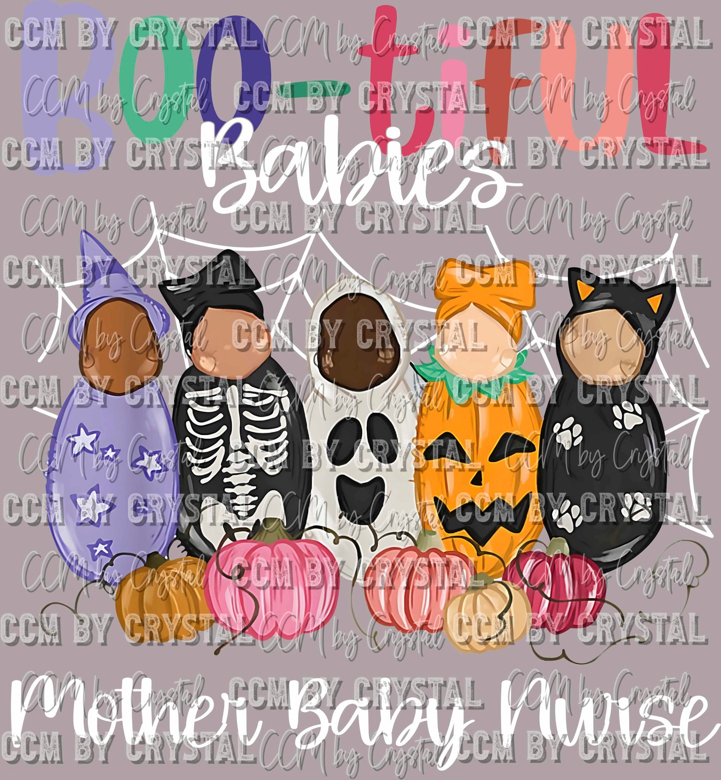 Bootiful Babies Halloween Ready to Press Transfer