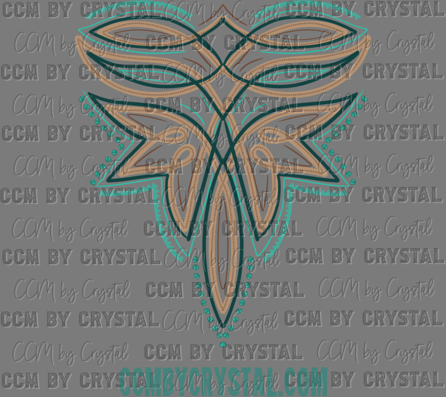 Western Boot Stitch Ready to Press Transfer DTF Transfer Sublimation Transfer