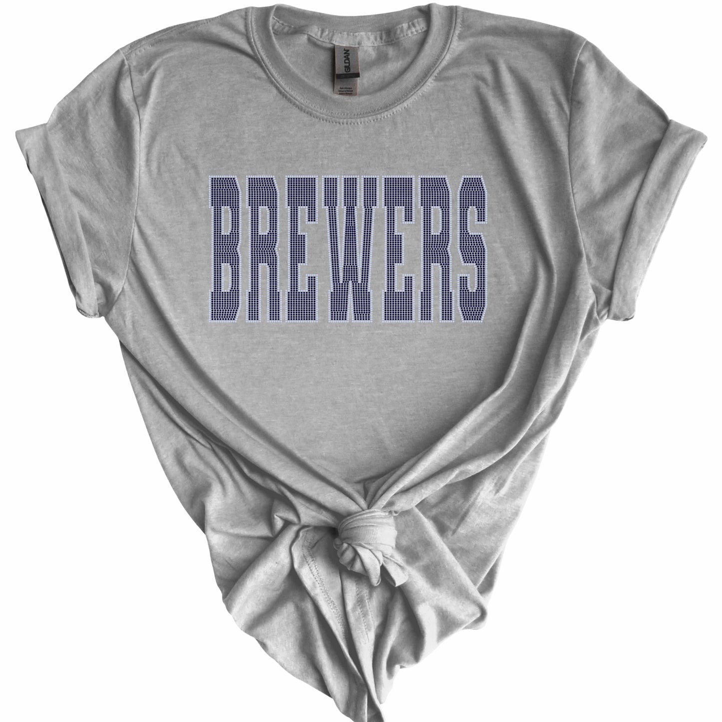 Brewers 11" 2-Color Ready to Press Spangle Transfer Bling Transfer Sparkle Transfer