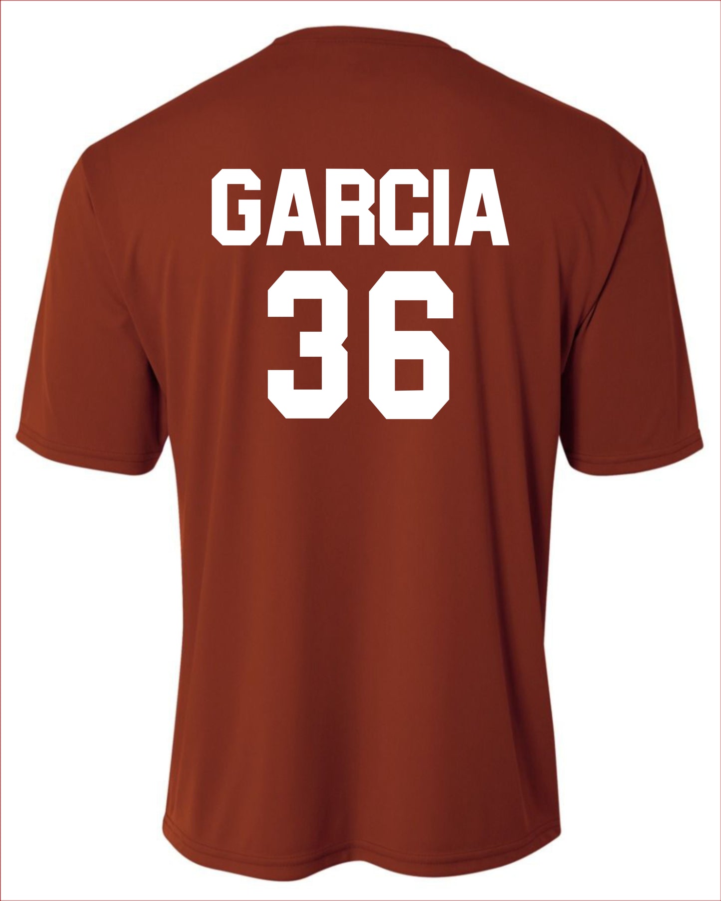 Goliad LL Minor Boys Burnt Orange/Navy T-Shirt