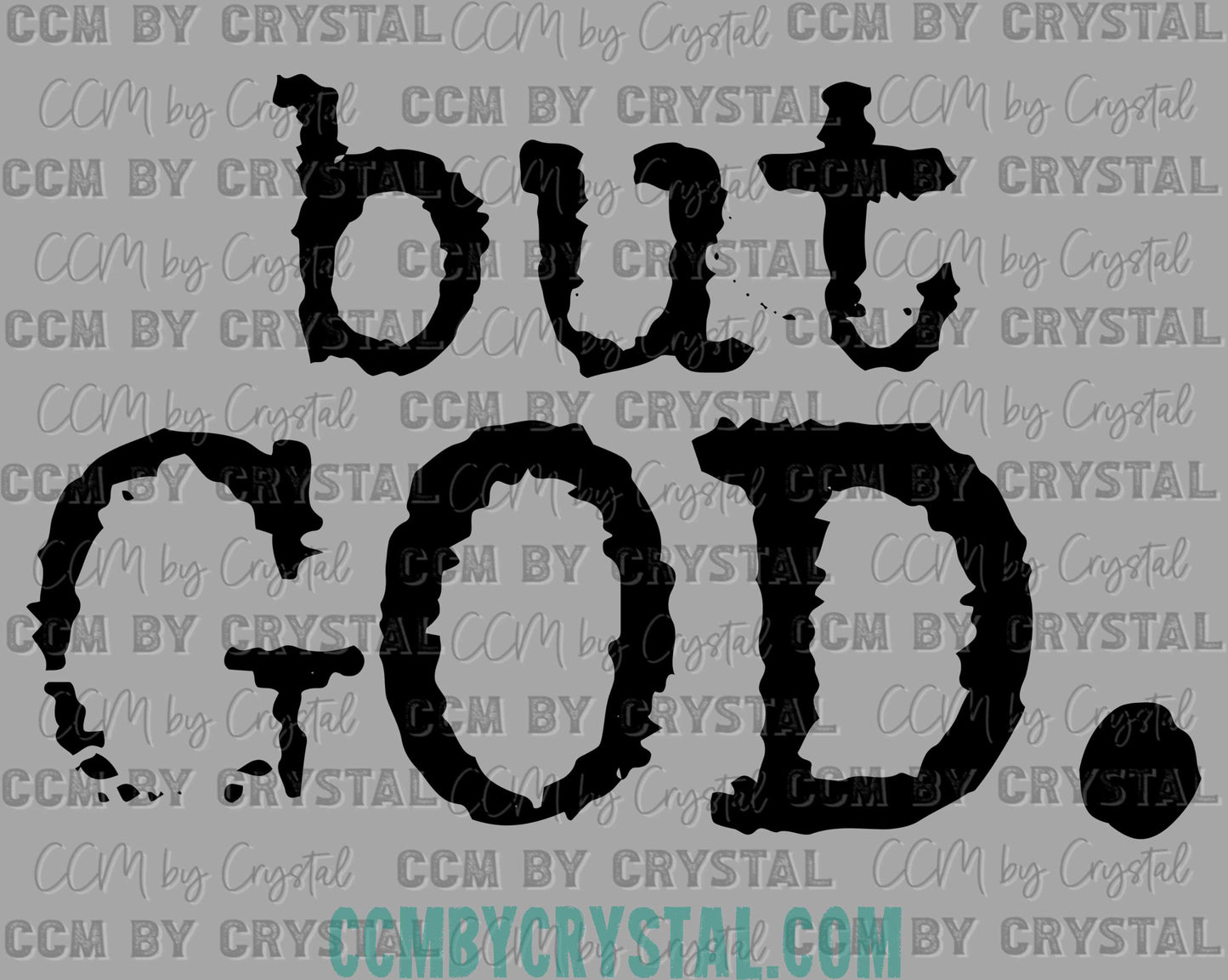 But God Ready to Press Transfer DTF Transfer Sublimation Transfer