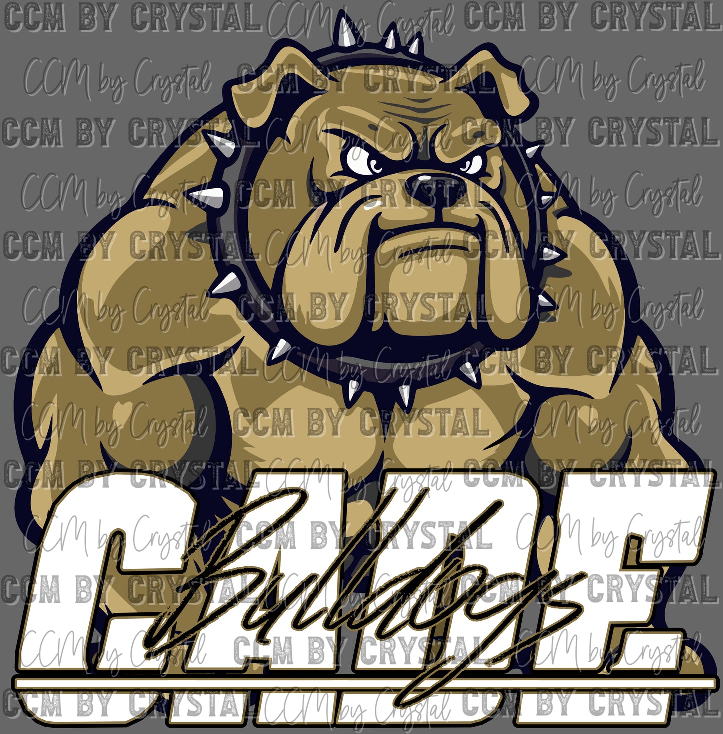 Victoria Cade Bulldogs Ready to Press Transfer DTF Transfer Sublimation Transfer