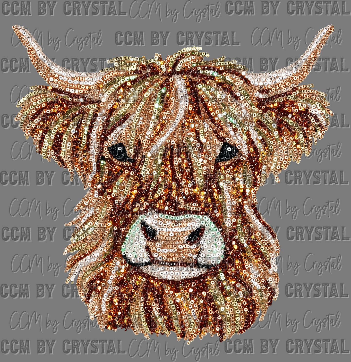 Valentines Day Faux Rhinestone Cow Ready to Press Instant Peel DTF Transfers Sublimation Transfers