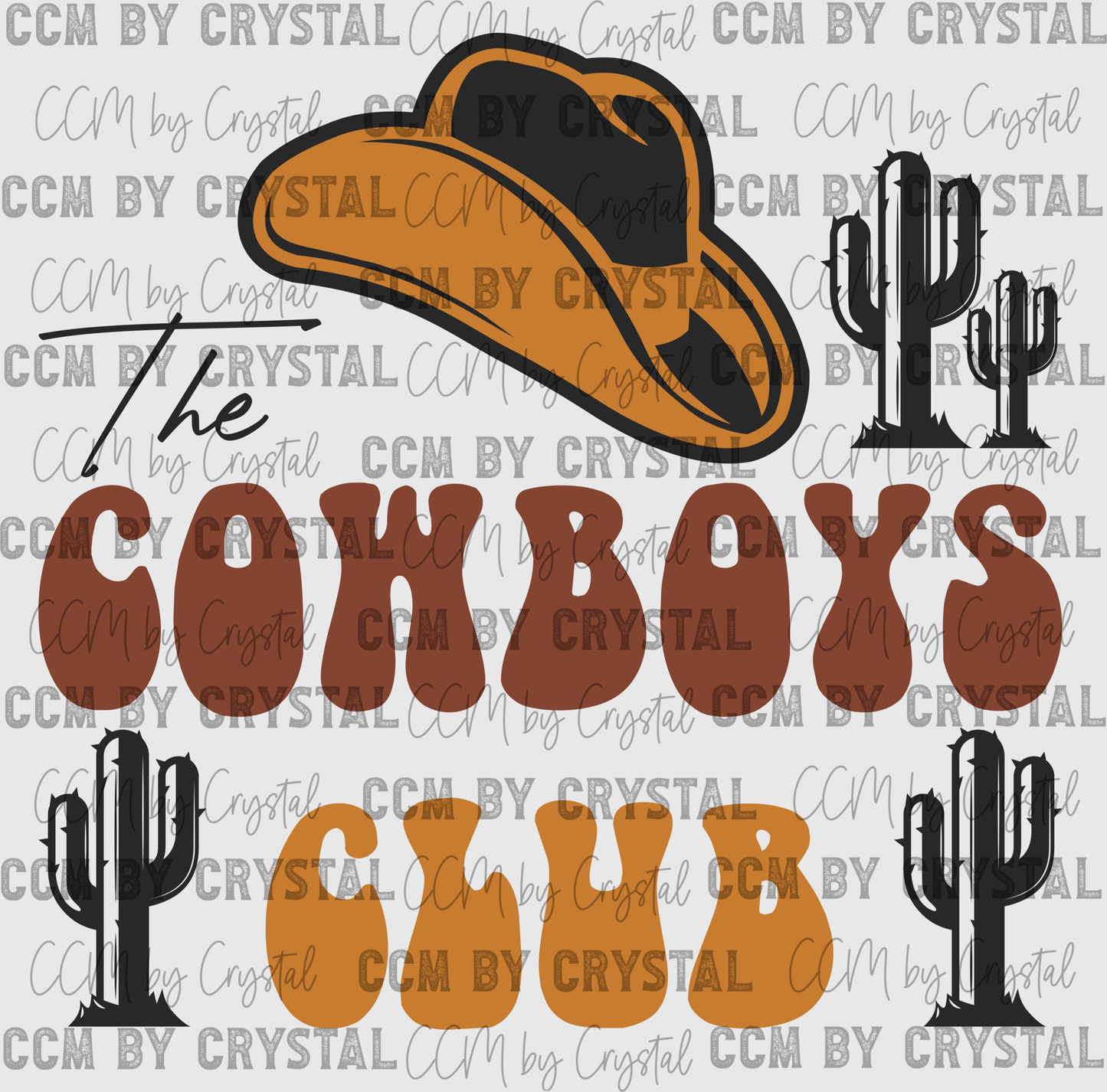 Western The Cowboys Club Ready to Press Transfer