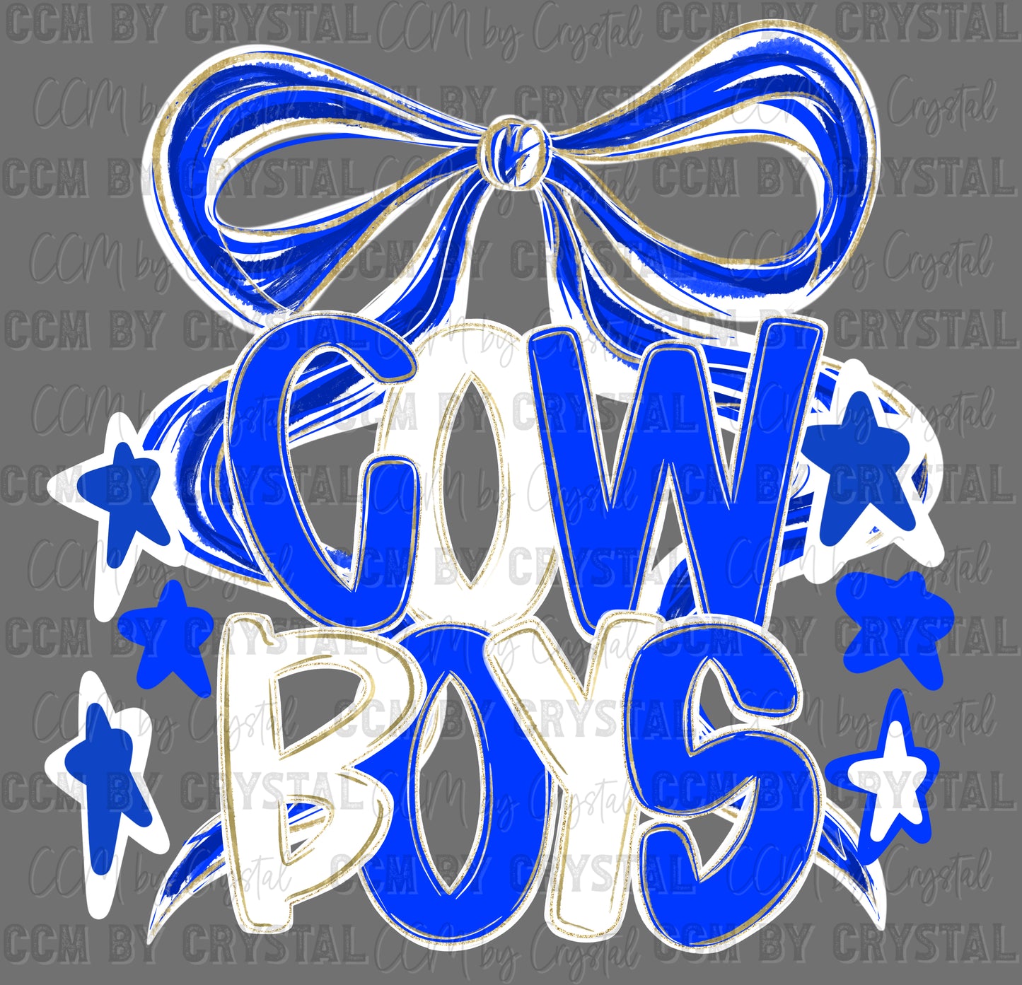 Edna Cowboys Ready to Press Transfer DTF Transfer Sublimation Transfer