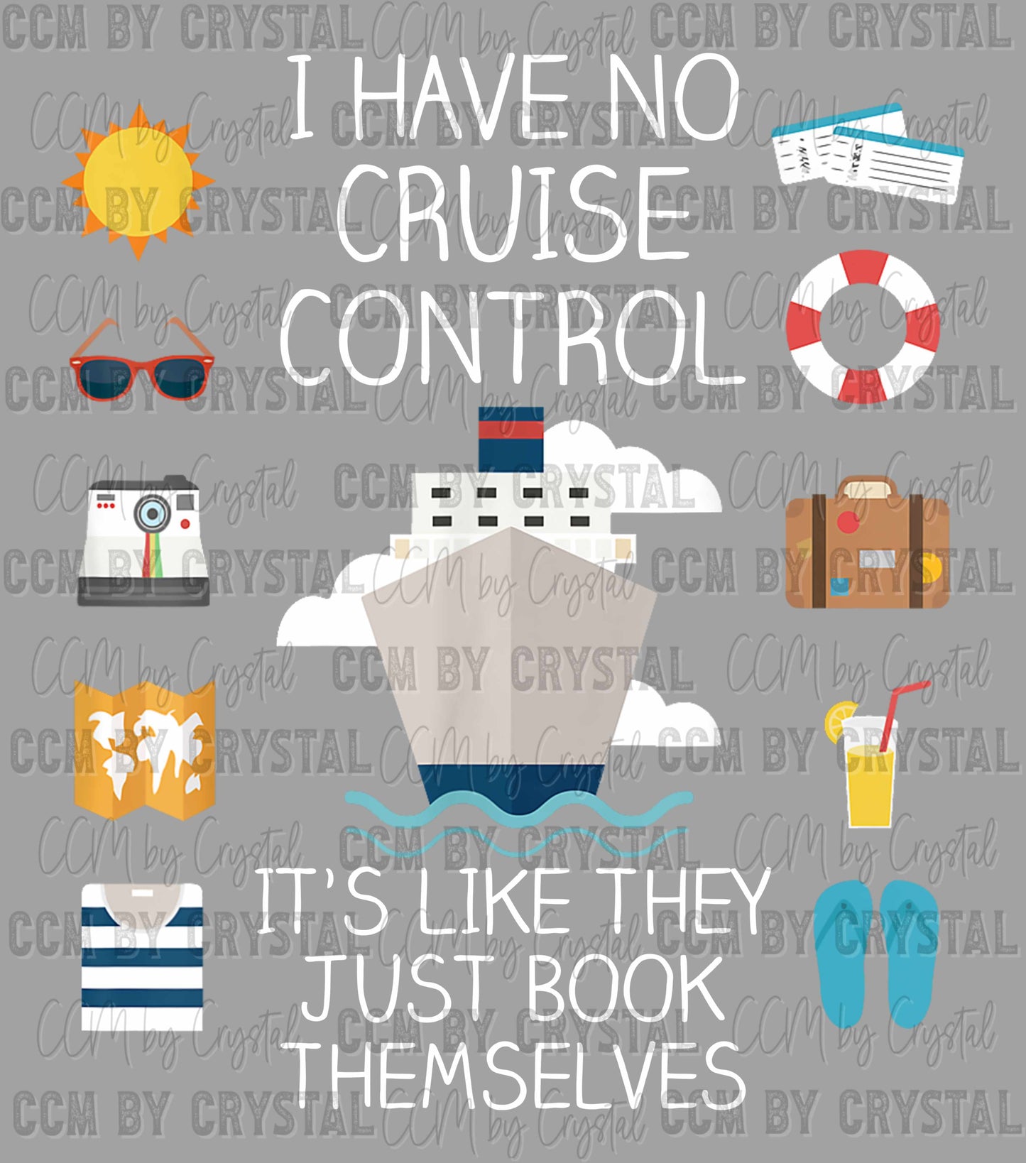 Cruise Control Ready to Press DTF Transfers Sublimation Transfers