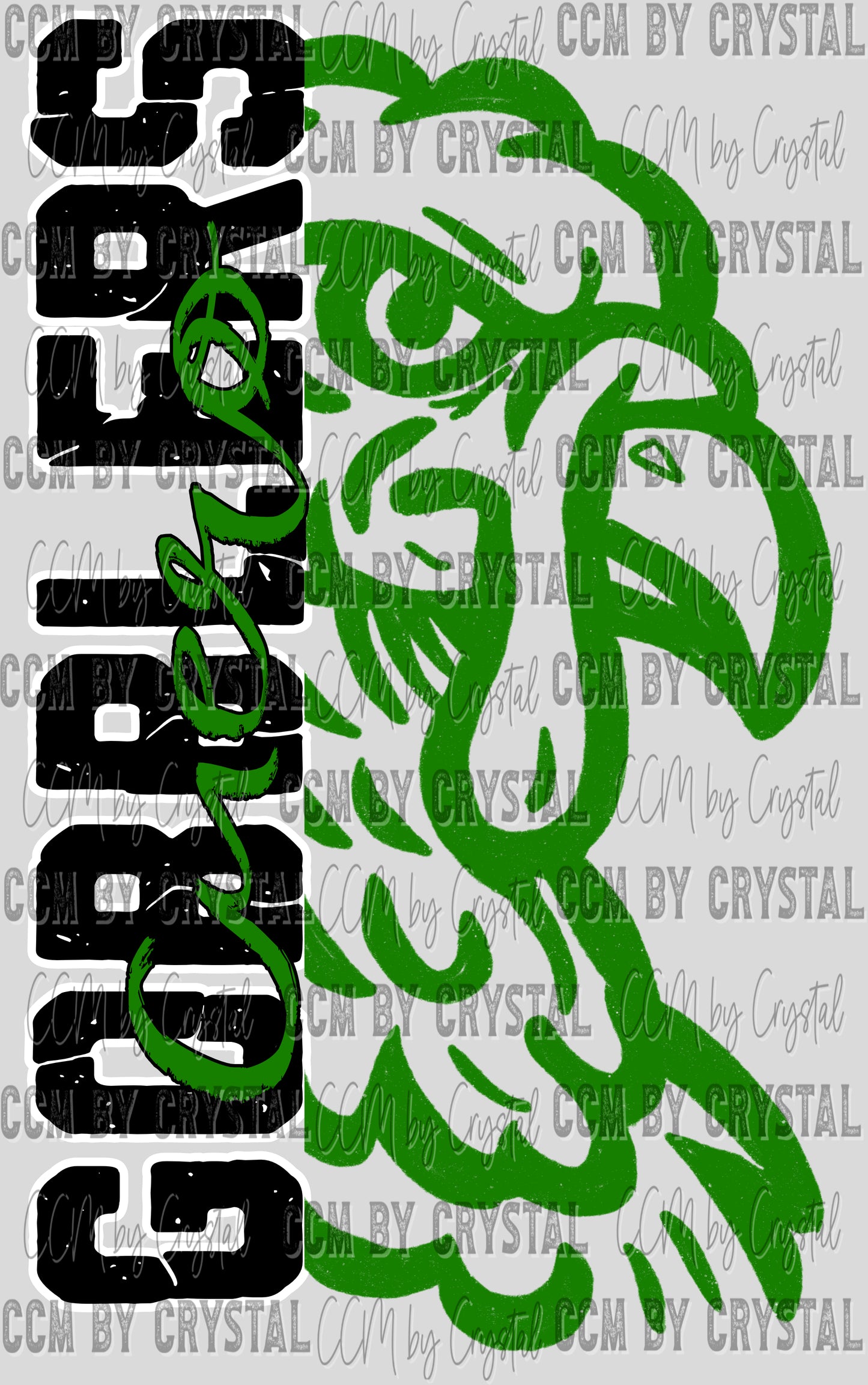 Cuero Gobblers Mascot Ready to Press Transfer DTF Transfer Sublimation Transfer